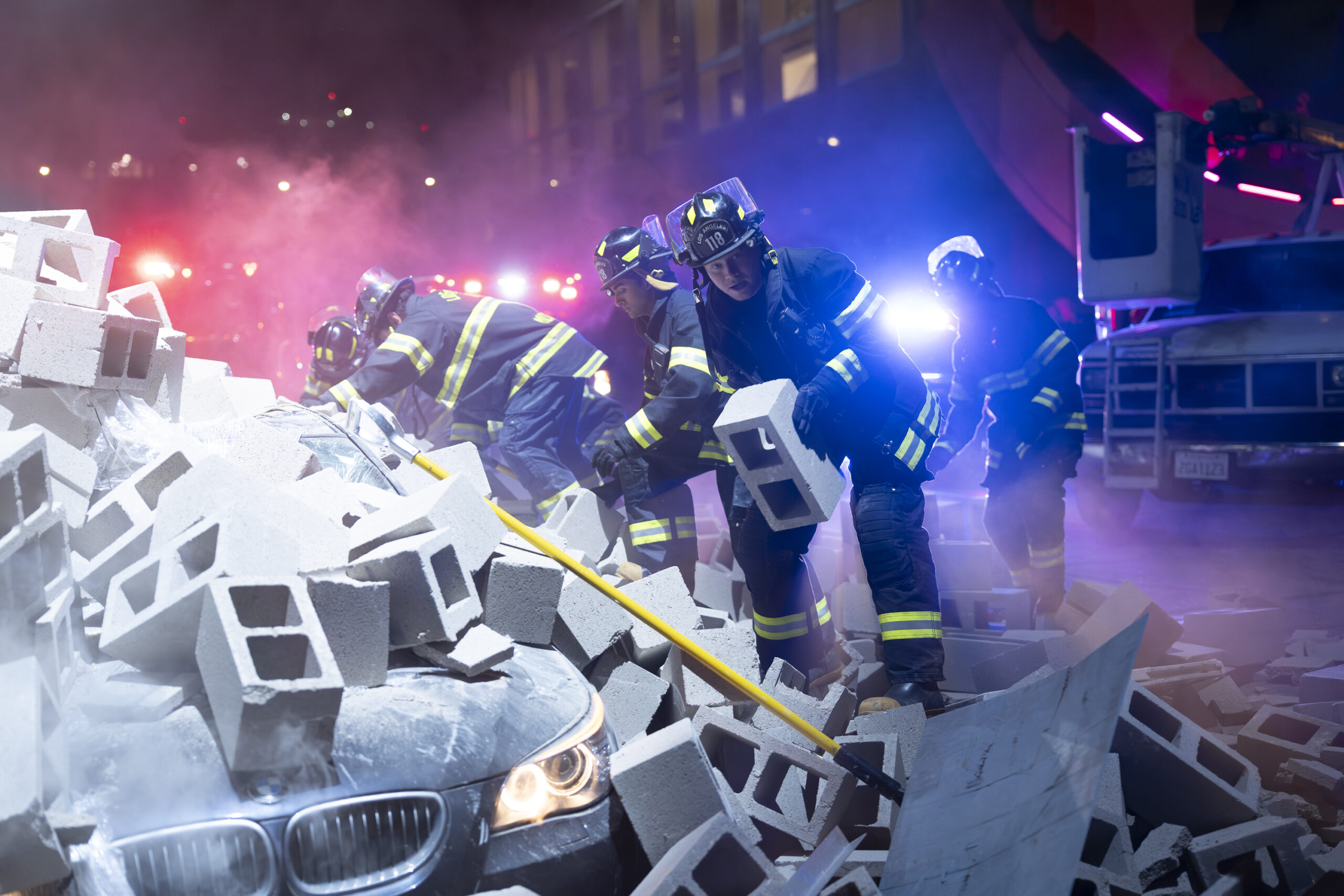 9-1-1 Season 9 Episode 12, "Dads and Cads" -- ANIRUDH PISHARODY, OLIVER STARK