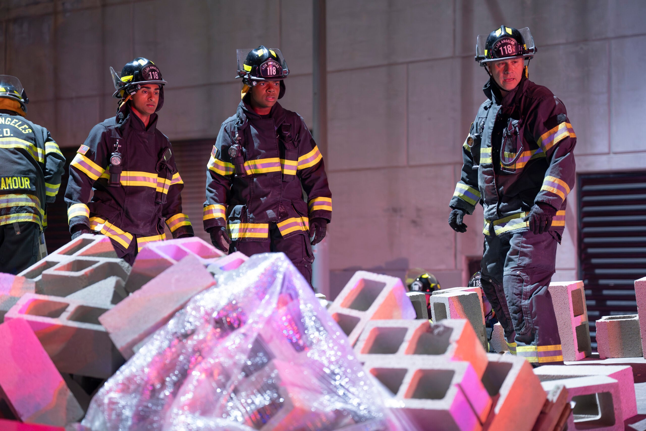 9-1-1 Season 9 Episode 12, "Dads and Cads" -- ANIRUDH PISHARODY, ELIJAH M. COOPER