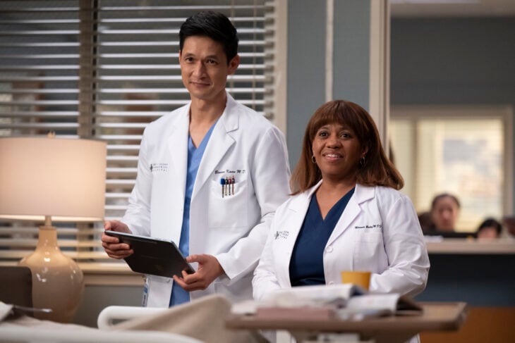 Grey's Anatomy Season 22 Episode 15 - HARRY SHUM JR., CHANDRA WILSON