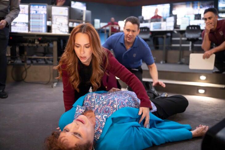 9-1-1 Season 9 Episode 14, "D.I.Y." -- DEBRA CHRISTOFFERSON, JENNIFER LOVE HEWITT, BRYAN SAFI 9-1-1 Season 9 Episode 14 Preview: D.I.Y. 