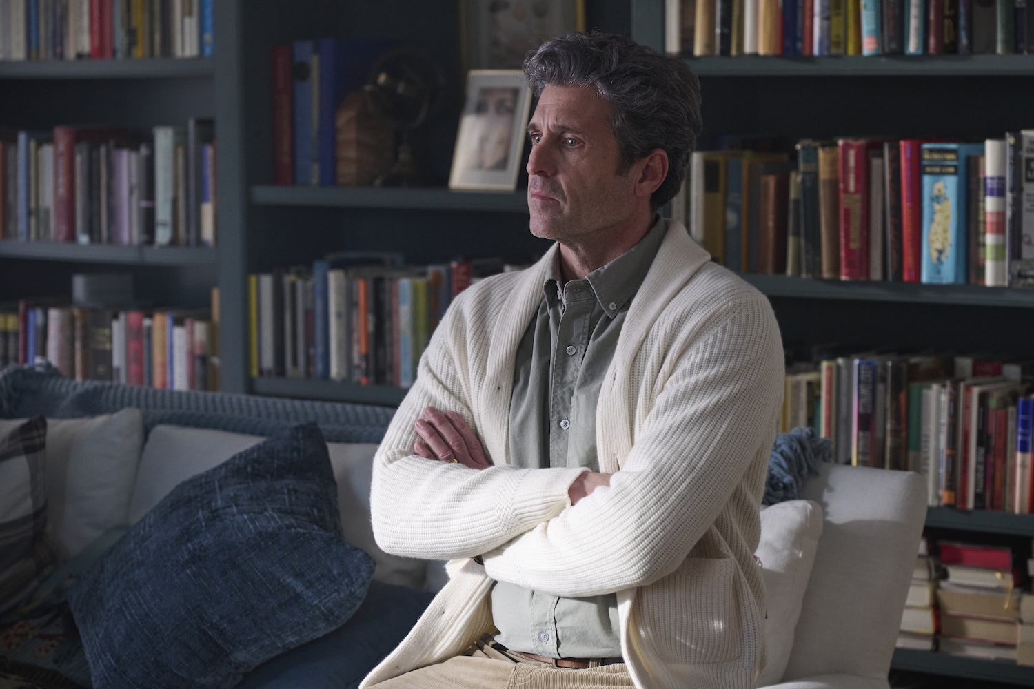 MEMORY OF A KILLER: Patrick Dempsey in "Tailored by Fabroni" © 2026 Fox Media LLC. CR: Christos Kalohoridis / FOX.