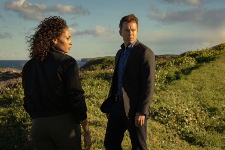 NCIS: Sydney Season 3 Episode 10, "Van Life" -- Olivia Swann as NCIS Special Agent Captain Michelle Mackey and Todd Lasance as AFP Liaison Officer Sergeant Jim 'JD' Dempsey