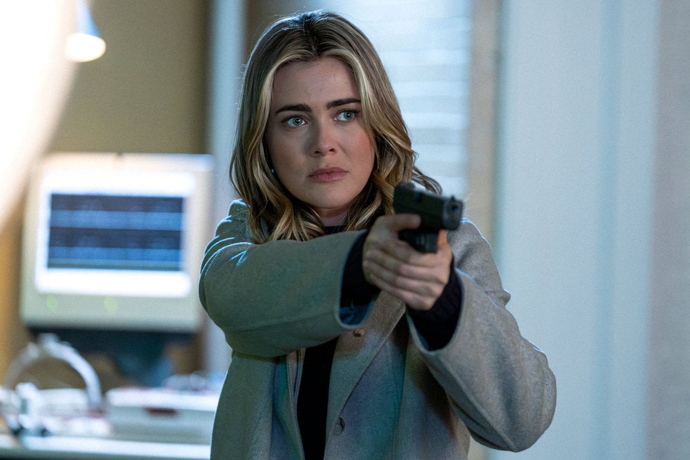 The Hunting Party Season 2 Episode 7, "Sidney Fairfax," - Melissa Roxburgh as Rebecca "Bex" Henderson