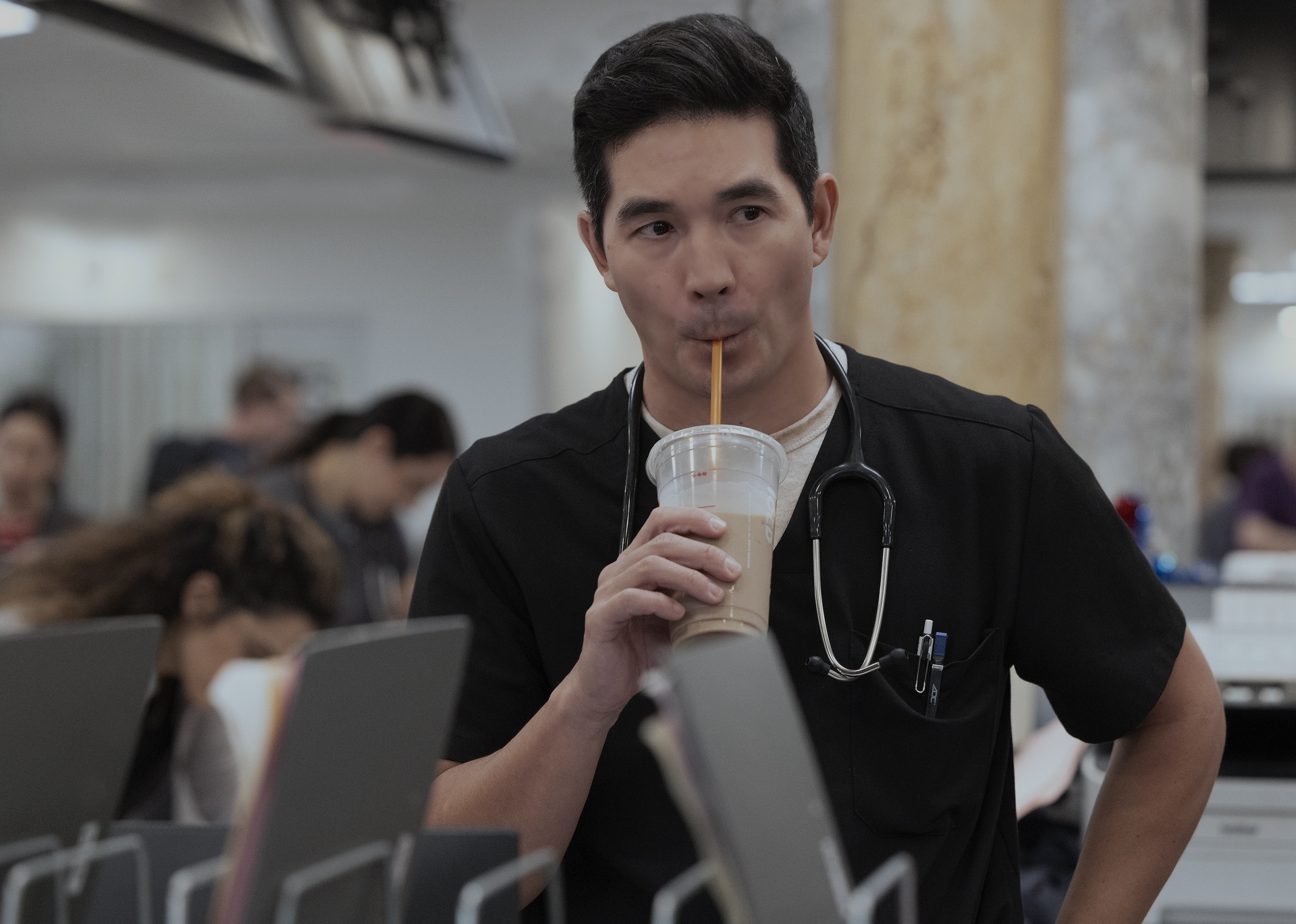 The Pitt Season 2 Episode 13 — Ken Kirby (Photograph by Warrick Page/HBO Max)