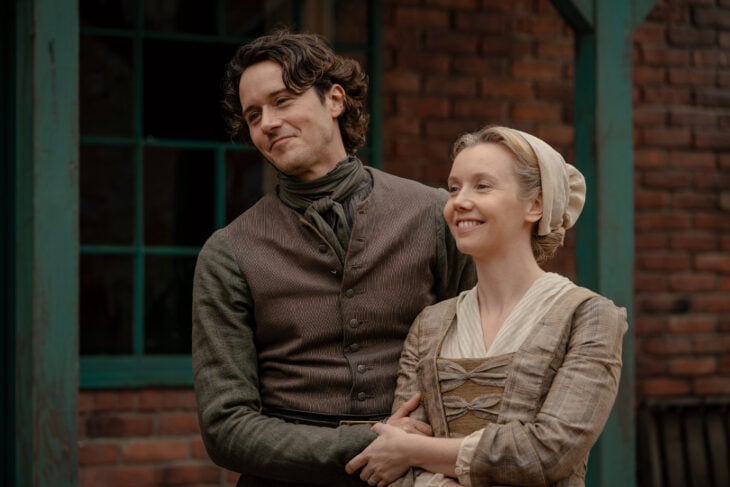 Outlander Season 8 — Lauren Lyle (“Marsali Fraser”) and César Domboy (“Fergus Fraser”). Photo Courtesy of STARZ | Tell-Tale TV Outlander Season 8 — Lauren Lyle (“Marsali Fraser”) and César Domboy (“Fergus Fraser”). Photo Courtesy of STARZ Outlander Season 8 Episode 4 Review: Muskets, Liberty, and Sauerkraut