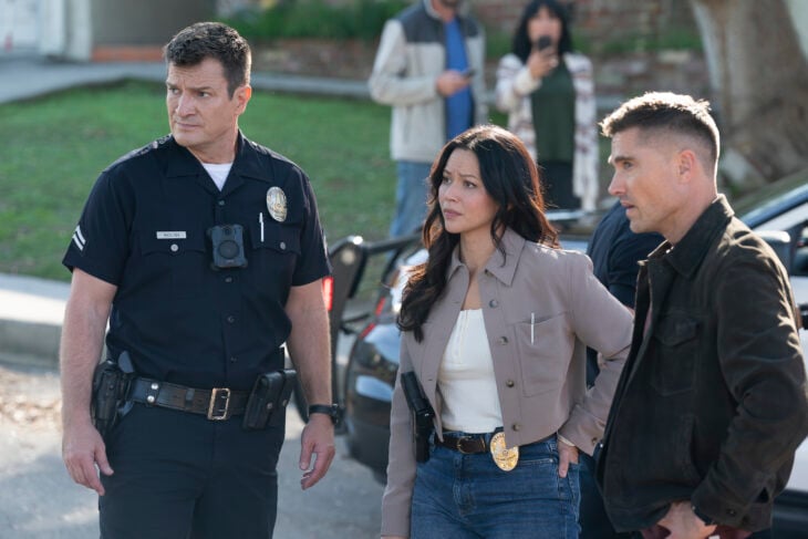 The Rookie Season 8, Episode 16, "Out of Time" -- NATHAN FILLION, MELISSA O’NEIL, ERIC WINTER The Rookie Season 8 Episode 16 Preview: Out Of Time 