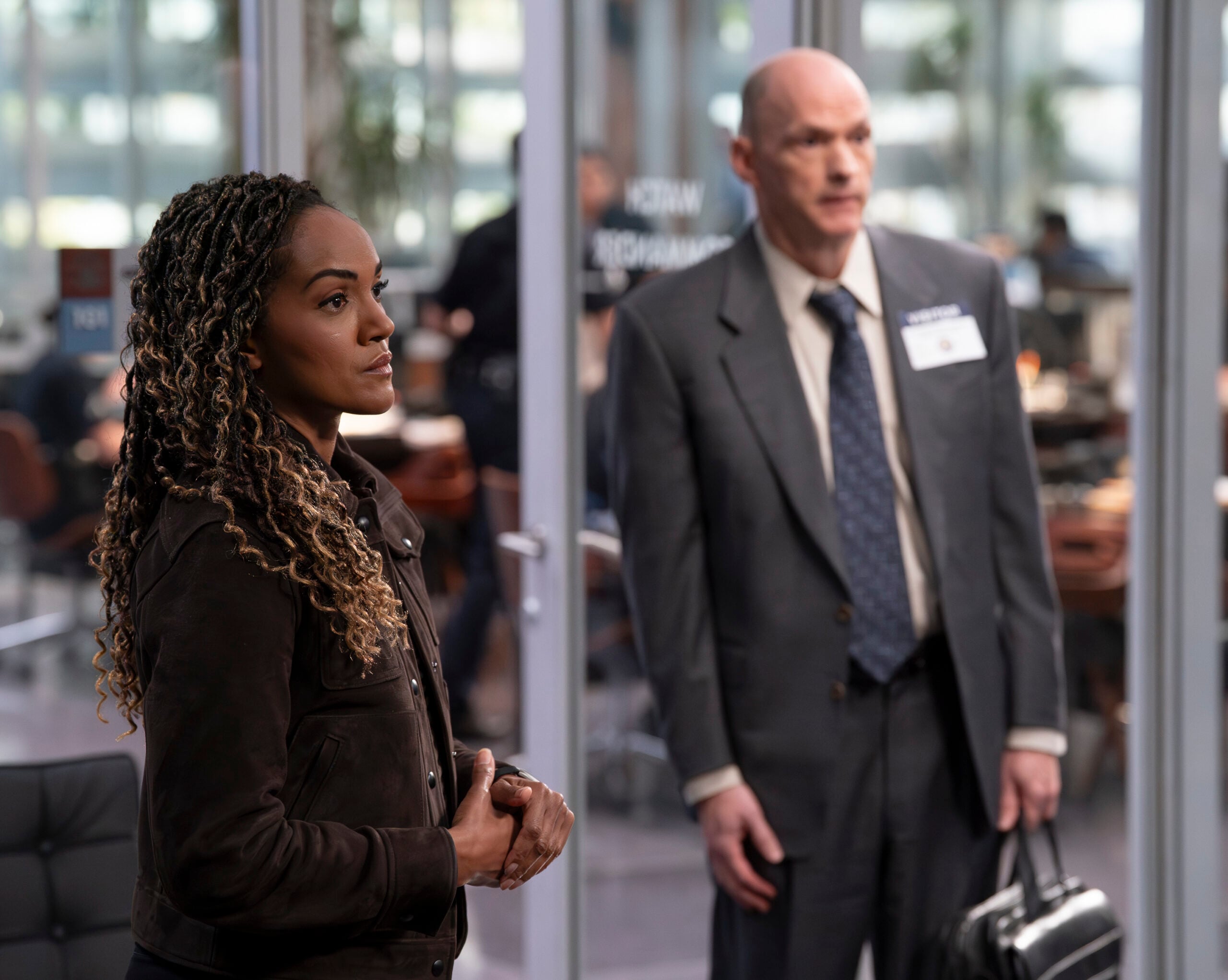 The Rookie Season 8, Episode 16, "Out of Time" -- MEKIA COX, BRIAN STEPANEK