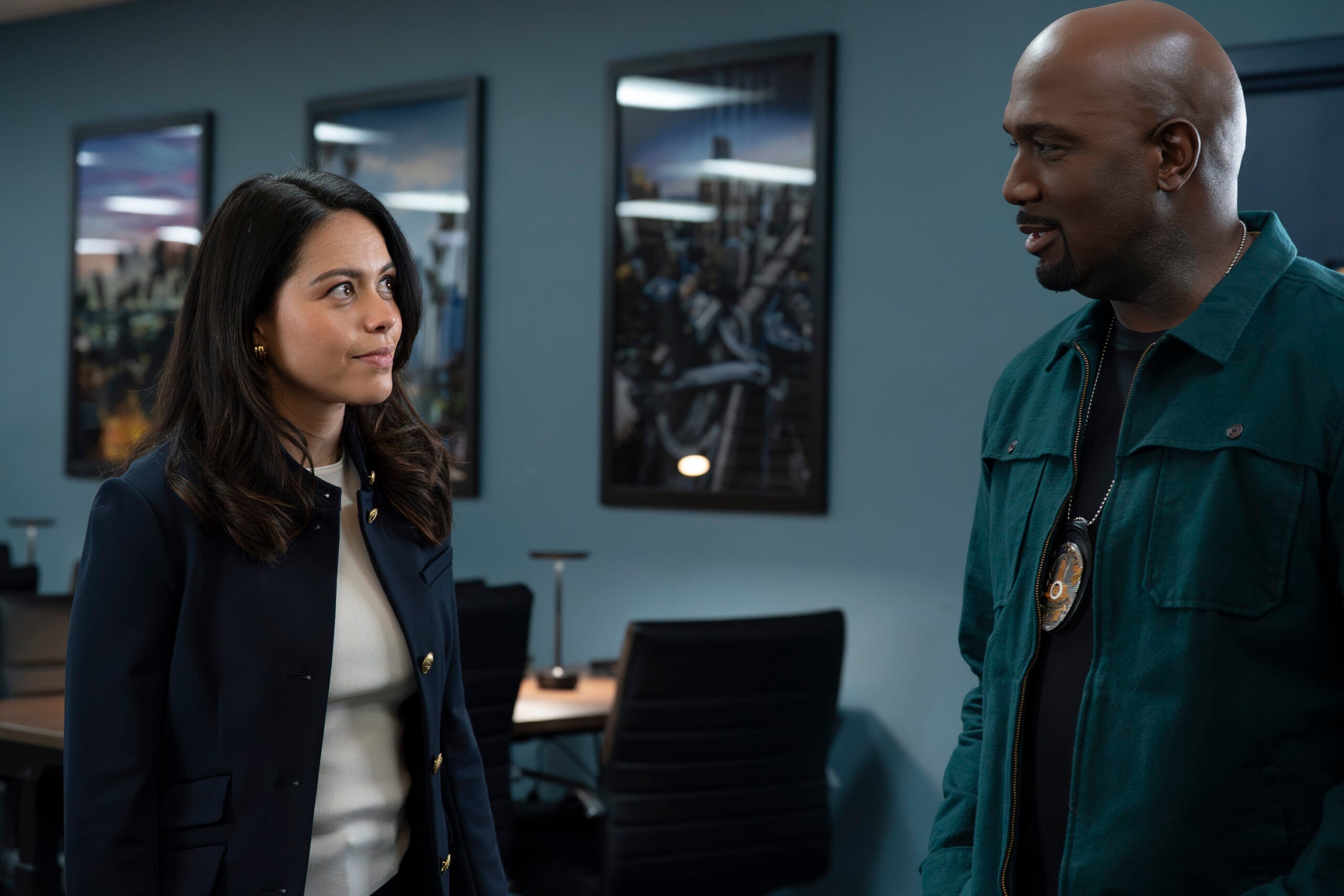 The Rookie Season 8, Episode 16, "Out of Time" -- ALYSSA DIAZ, RICHARD T. JONES