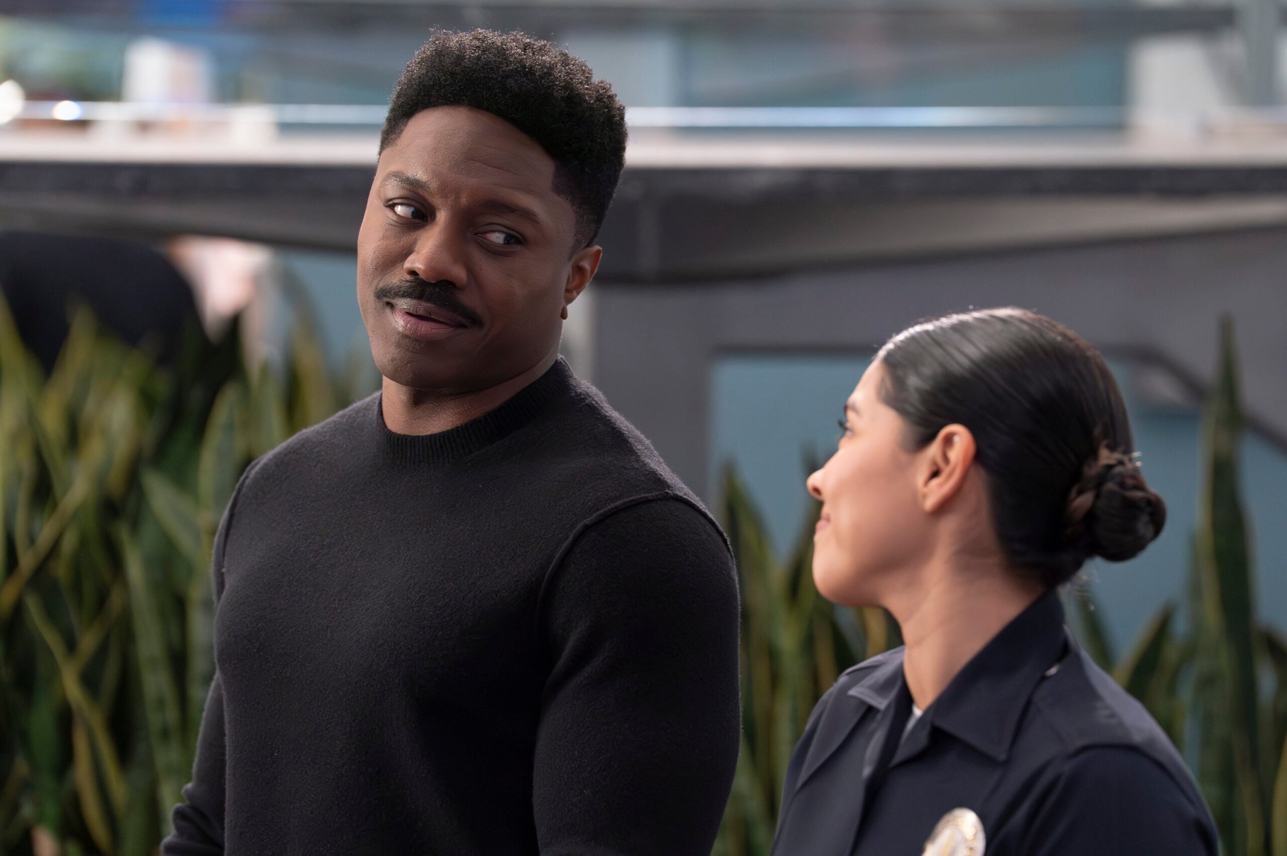 The Rookie Season 8 Episode 17 ,"Dead Ringer" --TRU VALENTINO, LISSETH CHAVEZ