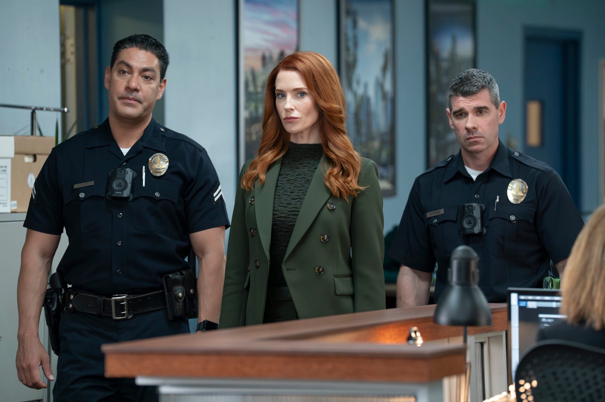 The Rookie Season 8 Episode 17 ,"Dead Ringer" -- BRIDGET REGAN