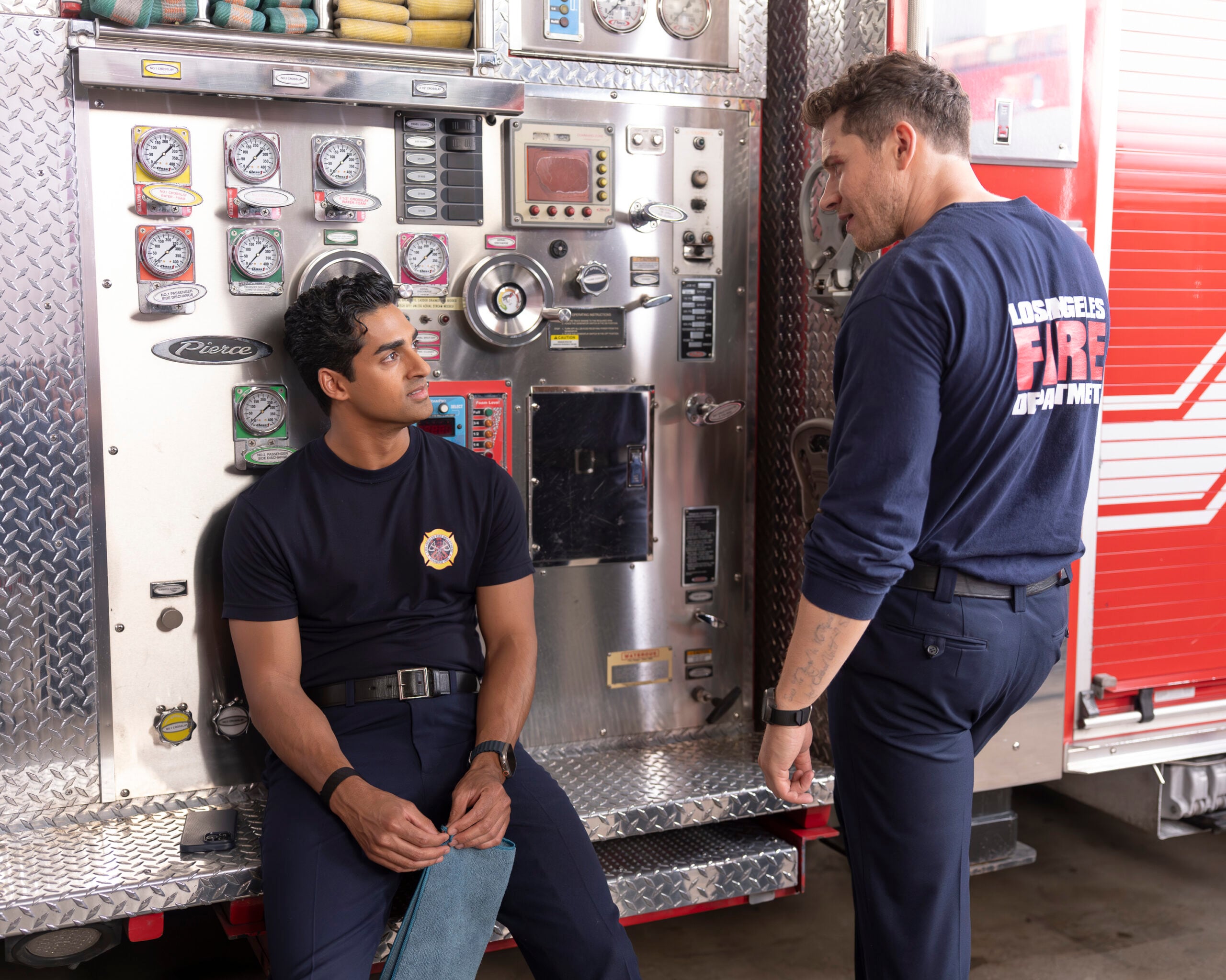 9-1-1 Season 9 Episode 17, "I Got You Babe" -- ANIRUDH PISHARODY, OLIVER STARK