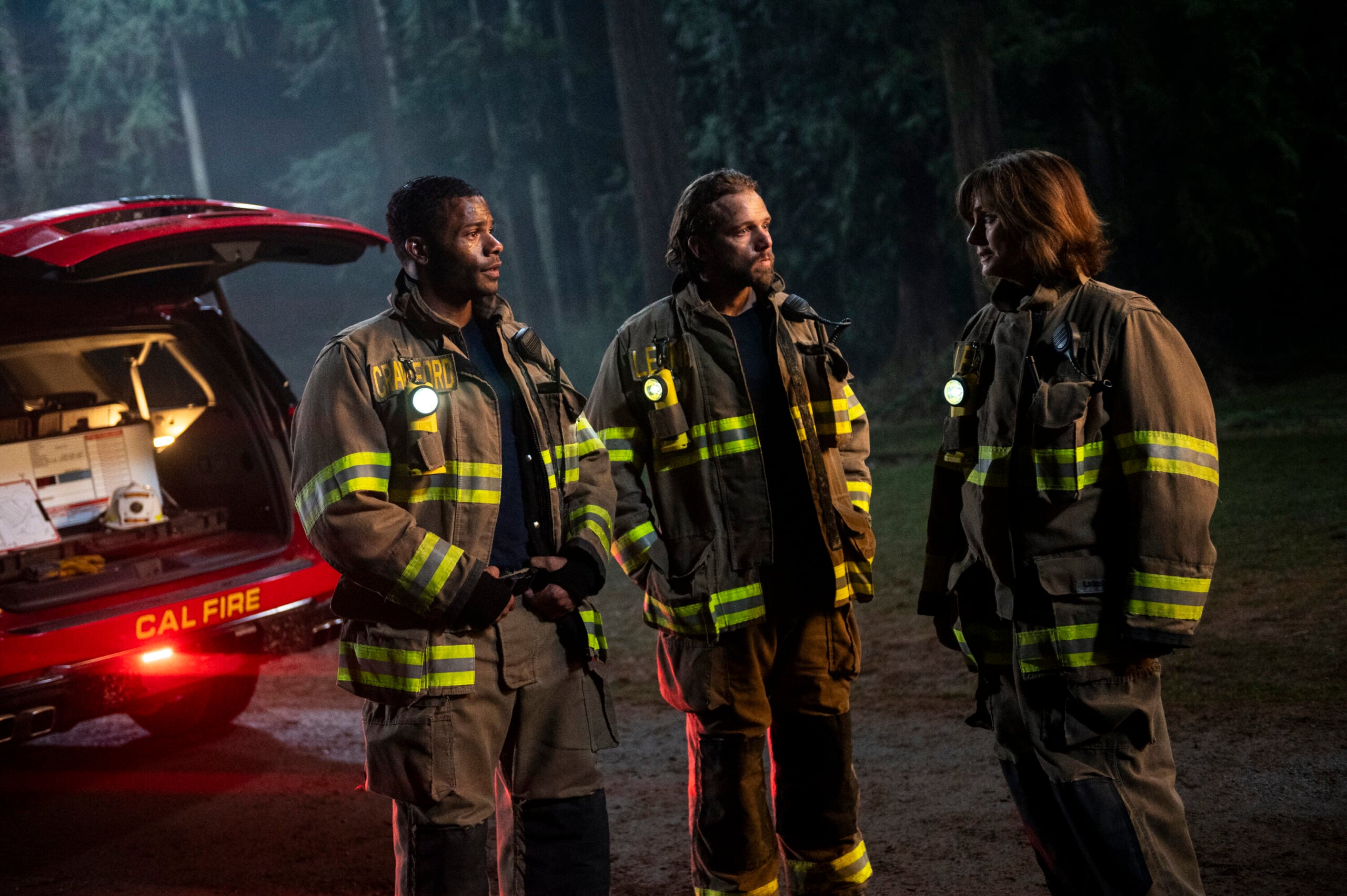 Fire Country Season 4 Episode 15, "Making Things Go Boom." Fire Country and Sheriff Country Set Two-Hour Crossover Event on CBS