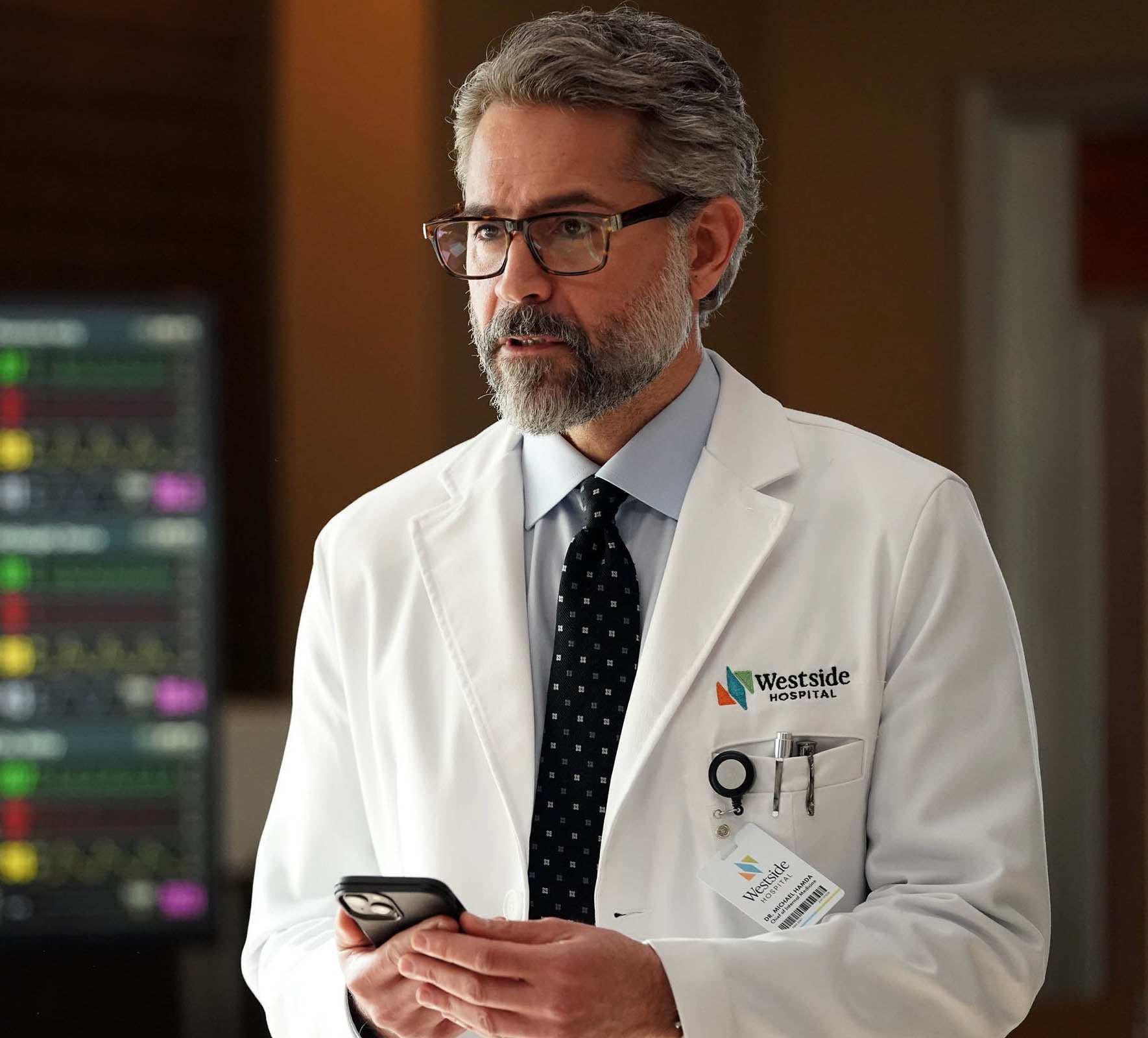 Still from Doc Season 2 Episode 20 of Omar Metwally.