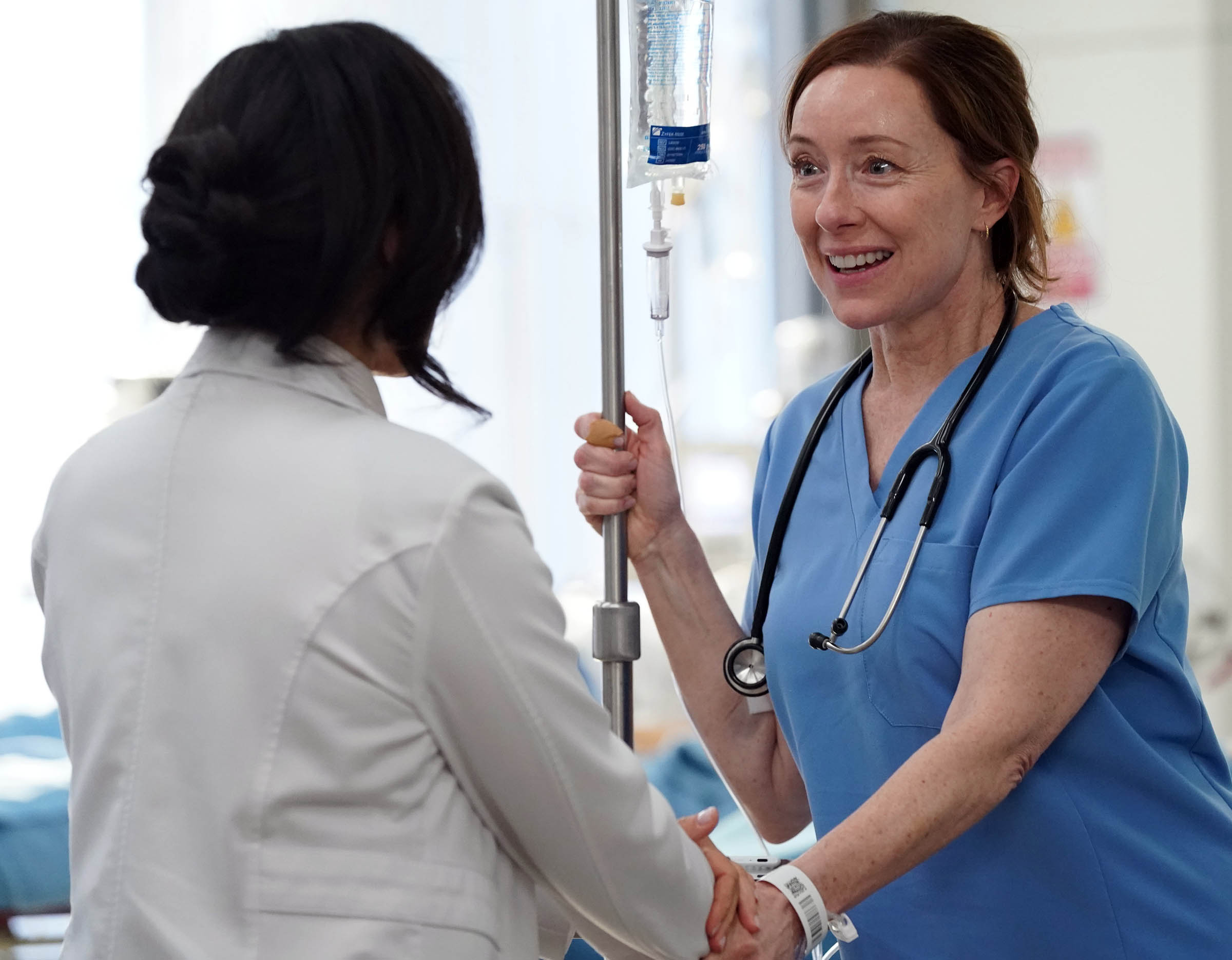 Still from Doc Season 2 Episode 22 of Doc Season 2 Episode 22 - Amirah Vann and Molly Parker pictured from left to right.