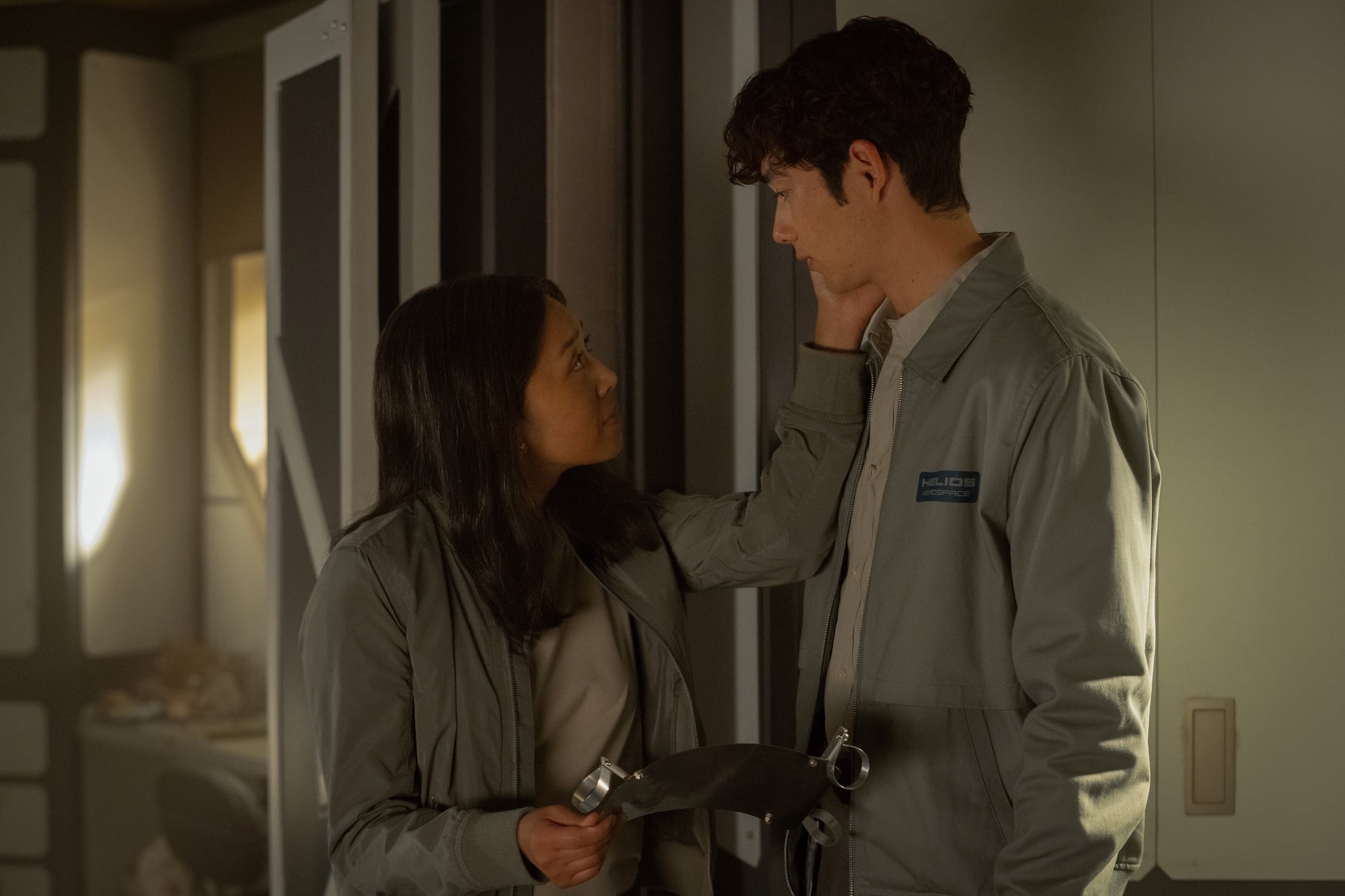 Sean Kaufman andC ynthy Wu in "For All Mankind" Season 5 Episode 4
