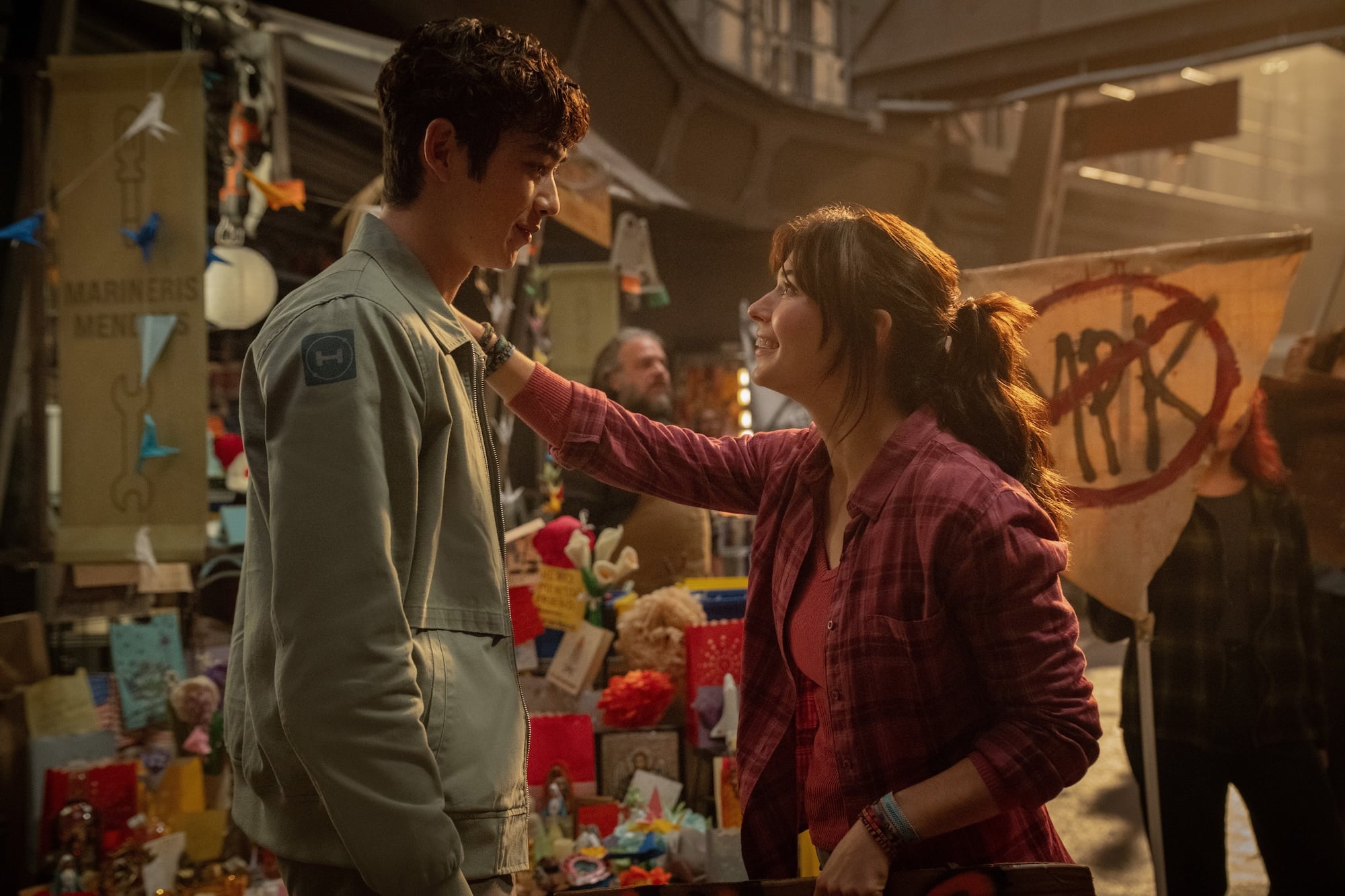 Sean Kaufman and Ruby Cruz in "For All Mankind" Season 5 Episode 5