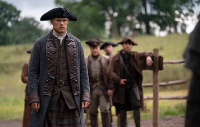 Outlander Season 8 Episode 5 — Sam Heughan (“Jamie Fraser”). Photo Courtesy of STARZ Outlander Season 8 Episode 5 Review: Send for the Devil 