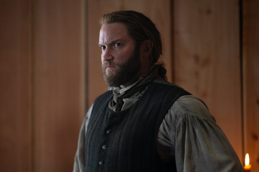 Outlander Season 8 Episode 5 — Dairmaid Murtagh (“Buck Mackenzie”. Photo Courtesy of STARZ