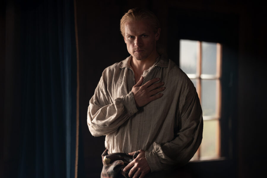 Outlander 806 - Blessed Are the Merciful, Left to Right: Sam Heughan (“Jamie Fraser”)