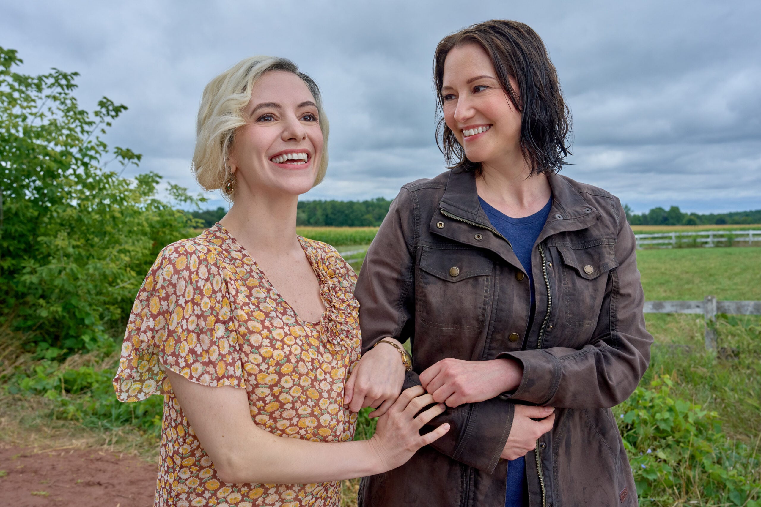 Still from The Way Home Season 4 Episode 2 of Bianca Melchior and Chyler Leigh pictured from left to right.