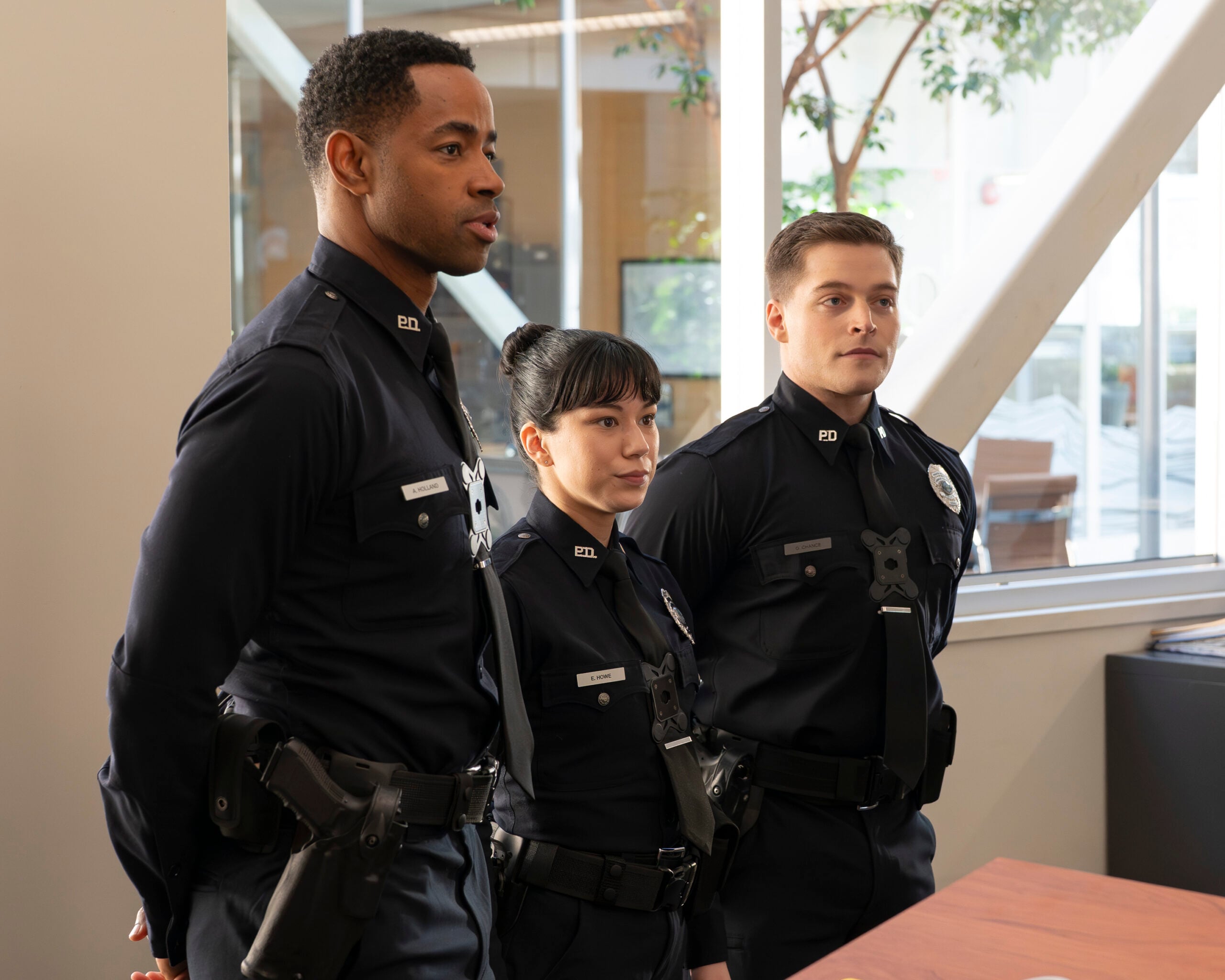THE ROOKIE: NORTH -- JAY ELLIS, MYA LOWE, FROY GUTIERREZ ABC Announces Programming for the 2026/2027 Season