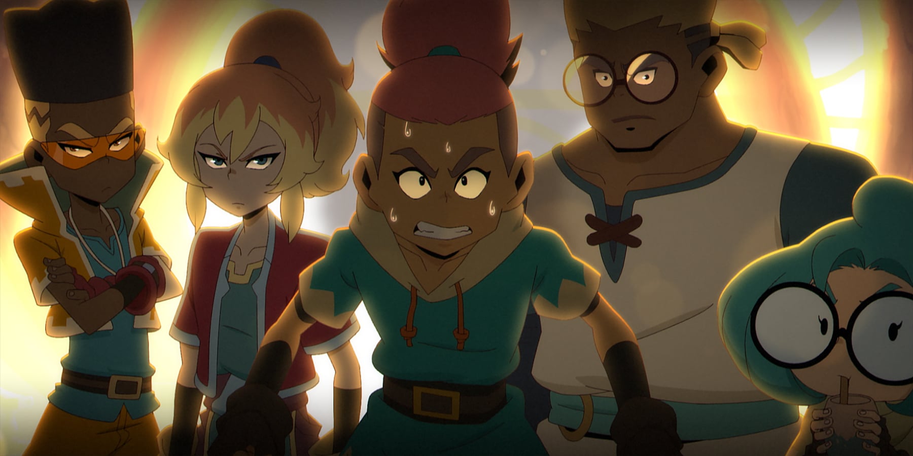 Still from Dragon Striker Season 1 of ODWARD, SSYELLE, KEY, MILO, and AMELINE. Dragon Striker Season 1 Review: A Fun Fusion of Genres Still from Dragon Striker Season 1 of ODWARD, SSYELLE, KEY, MILO, and AMELINE.