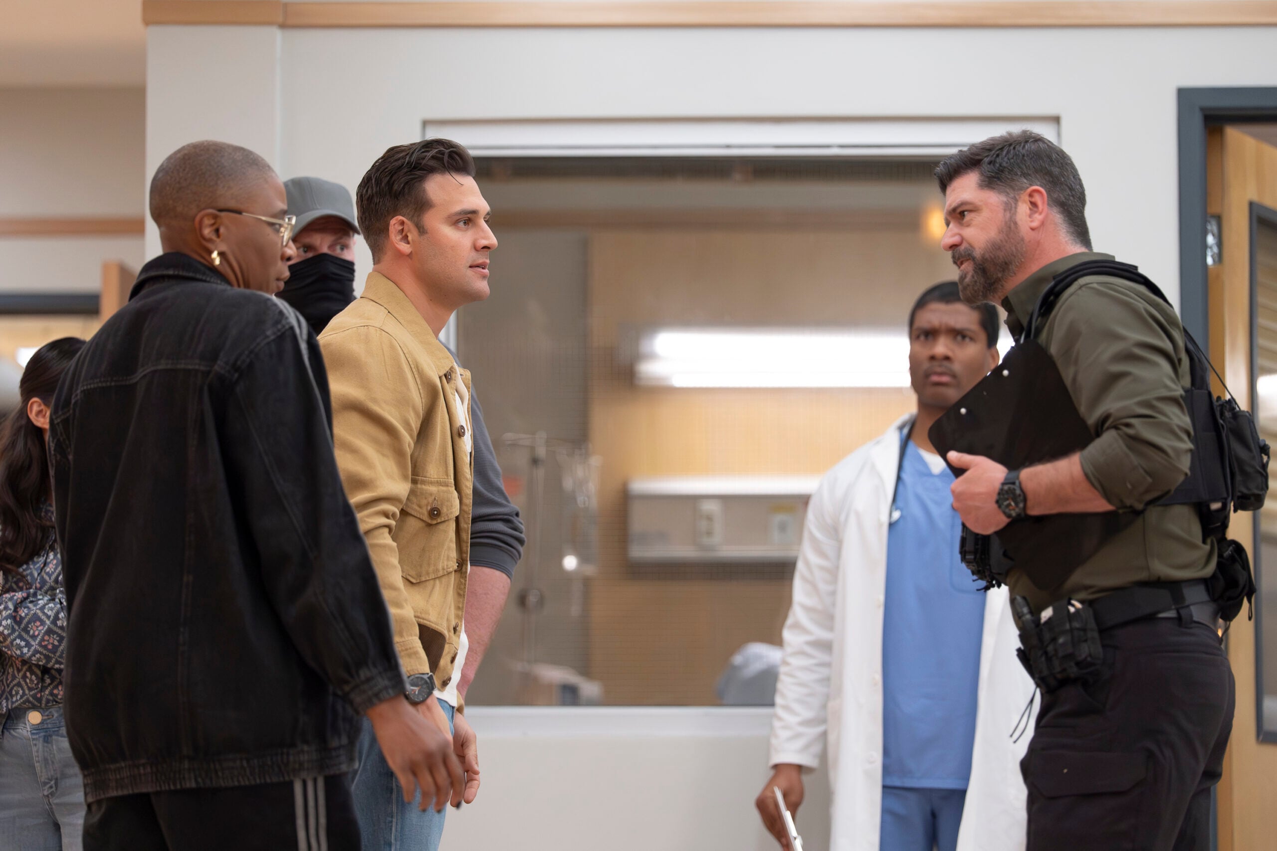 AISHA HINDS, RYAN GUZMAN, JOHN T. WOODS
