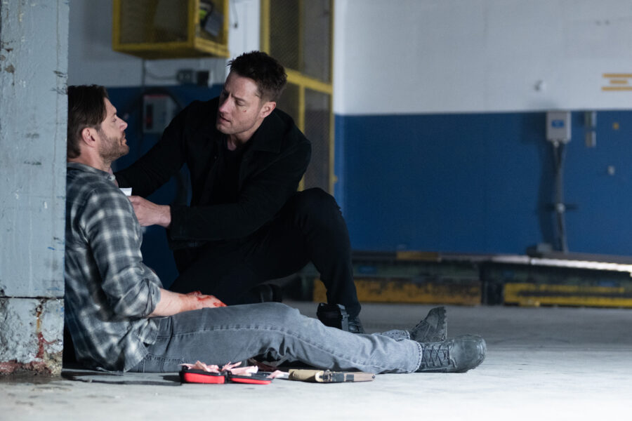 The Best Ones | Tell-Tale TV Tracker Season 3 Episode 22, "The Best Ones" - (l-r) Jensen Ackles as Russell Shaw and Justin Hartley as Colter Shaw What to Expect from the Tracker Season 3 Finale: The Best Ones