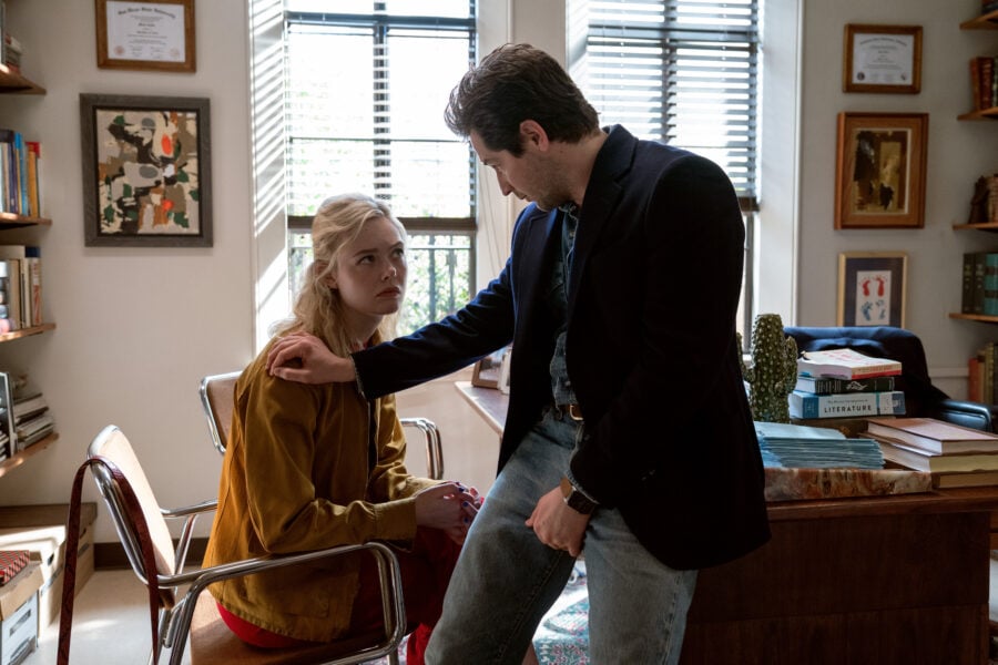Elle Fanning and Michael Angarano in "Margo’s Got Money Troubles," now streaming on Apple TV. | Tell-Tale TV Elle Fanning and Michael Angarano in "Margo’s Got Money Troubles," now streaming on Apple TV. Michael Angarano Breaks Down Mark’s Misunderstandings in Margo’s Got Money Problems