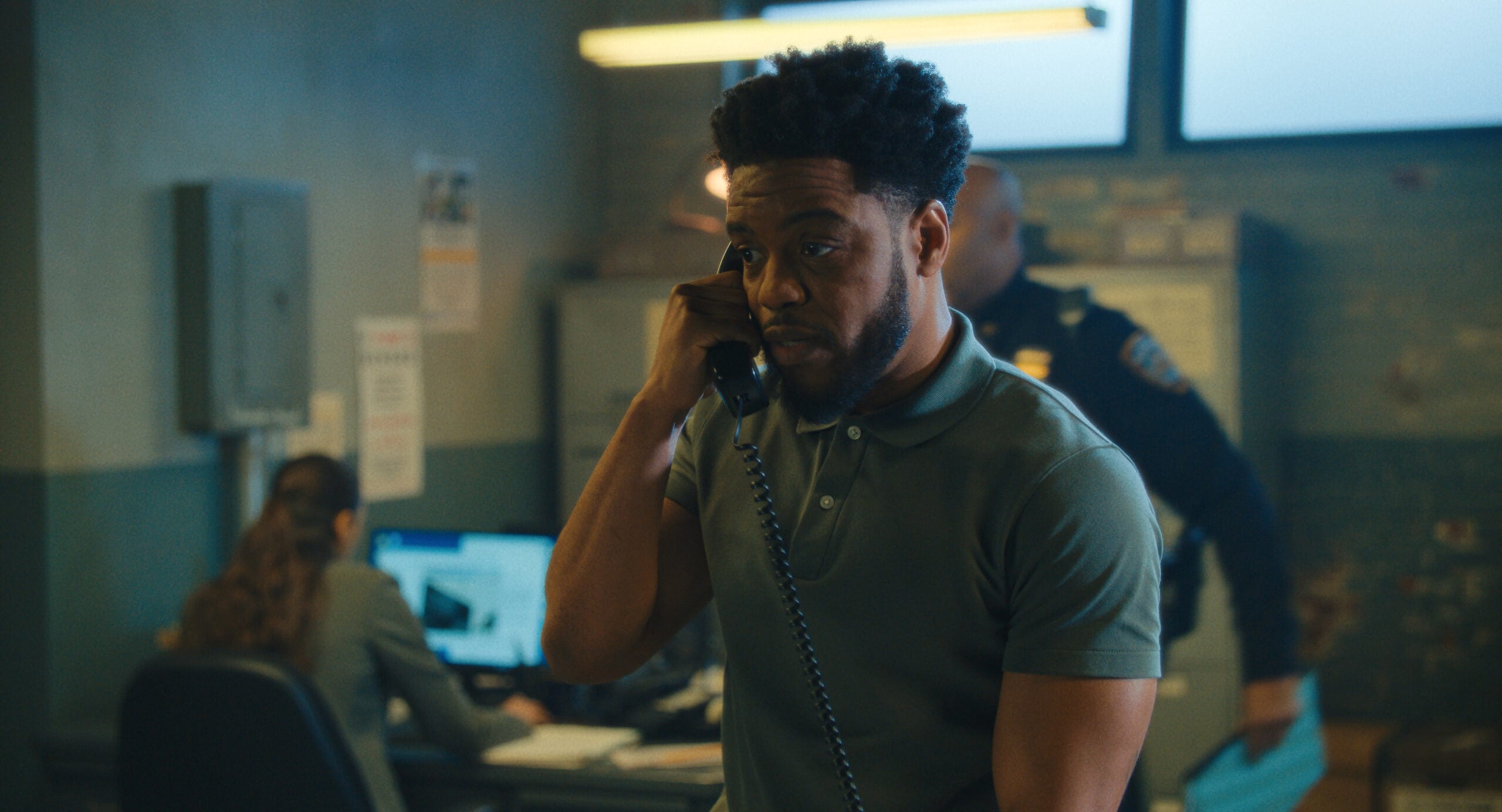 Jon Michael Hill as Detective Baxter in Maximum Pleasure Guaranteed Season 1 Episode 3, Chunnel -- Photo courtesy of Apple TV Maximum Pleasure Guaranteed Season 1 Episode 3 Review: Chunnel