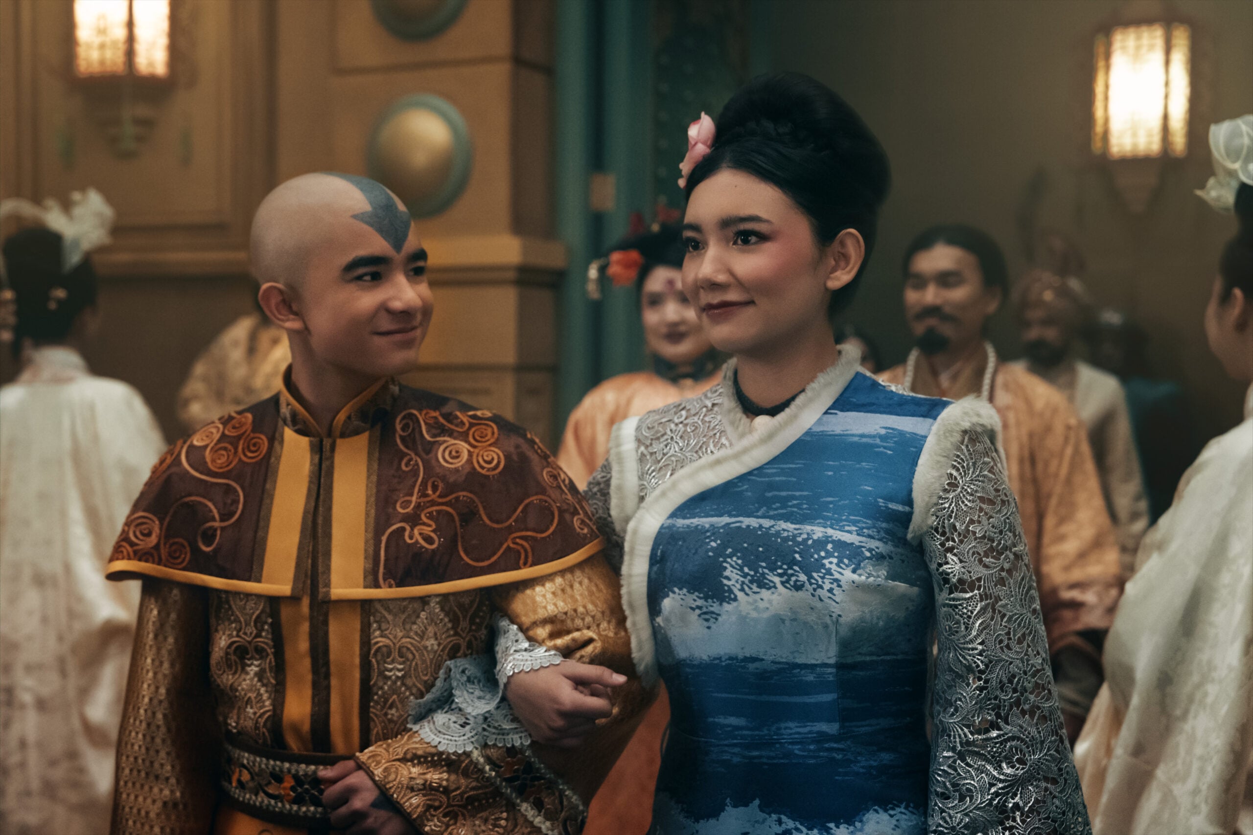 Avatar: The Last Airbender. (L to R) Gordon Cormier as Aang, Kiawentiio Tarbell as Katara in season 2 of Avatar: The Last Airbender. Cr. Katie Yu/Netflix © 2026 Avatar: The Last Airbender Season 3 Needs to Develop These 5 Relationships Avatar: The Last Airbender. (L to R) Gordon Cormier as Aang, Kiawentiio Tarbell as Katara in season 2 of Avatar: The Last Airbender. Cr. Katie Yu/Netflix © 2026