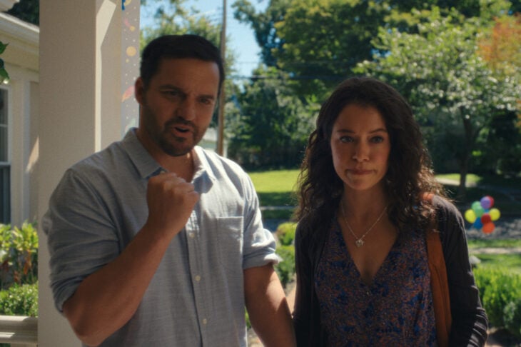 Jake Johnson as Karl and Tatiana Maslany as Paula in Maximum Pleasure Guaranteed Season 1 Episode 4 Raisins Maximum Pleasure Guaranteed Season 1 Episode 4 Review: Raisins