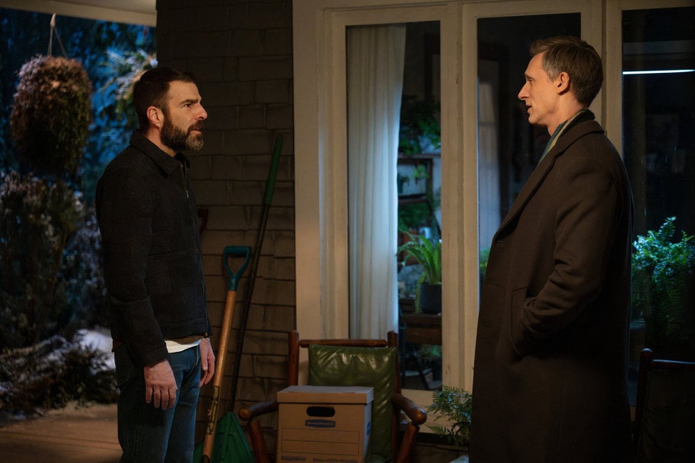 Brilliant Minds Season 2 Episode 20, "The Way Home" - (l-r) Zachary Quinto as Dr. Oliver Wolf and Teddy Sears as Dr. Josh Nichols What to Watch on TV This Week: From, Elle, X-Men ’97, and More!