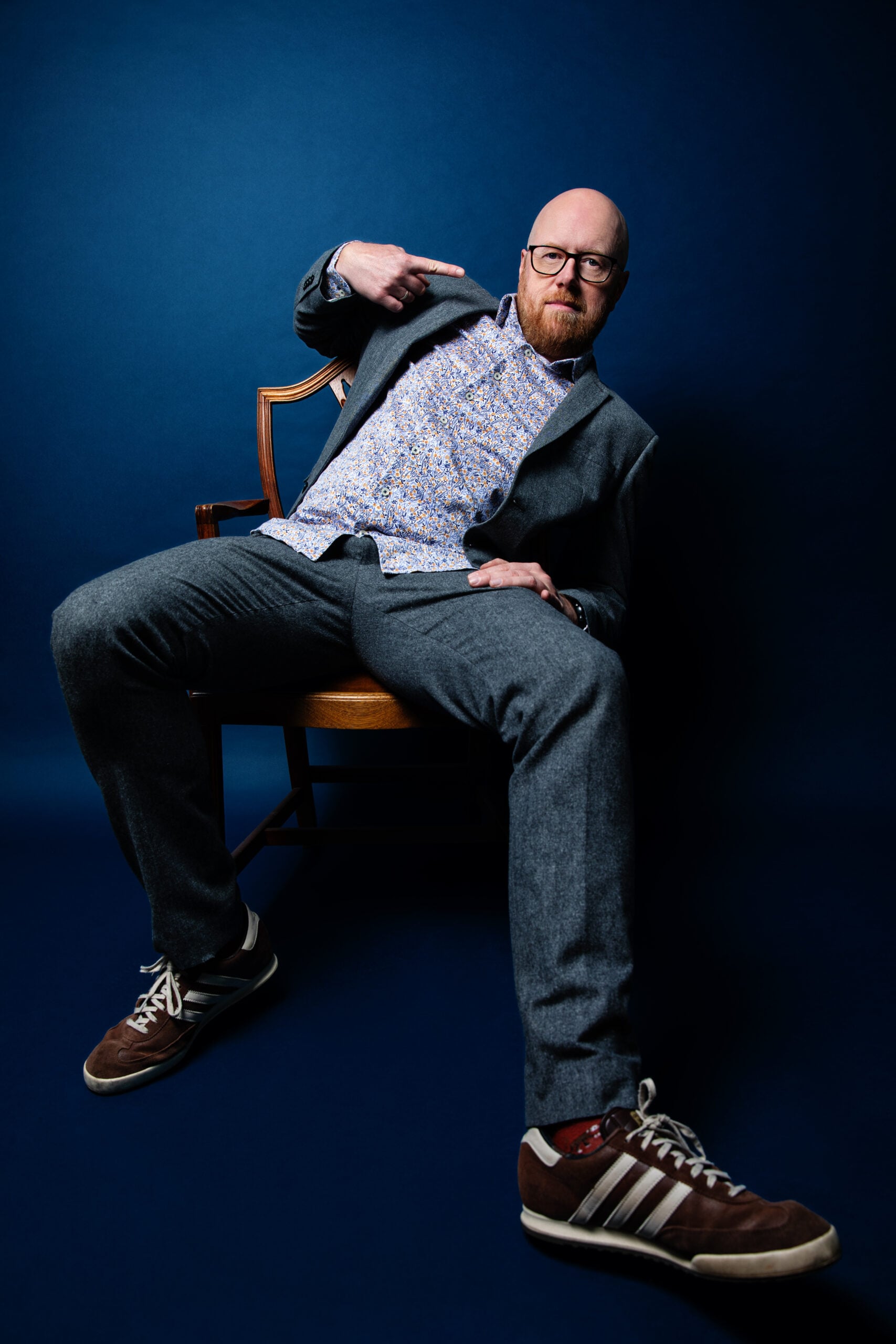 Rich Keeble - Photography by Karla Gowlett | Tell-Tale TV Photography by Karla Gowlett Rich Keeble on Making His Characters from ‘Rivals’ and ‘Good Omens’ Memorable