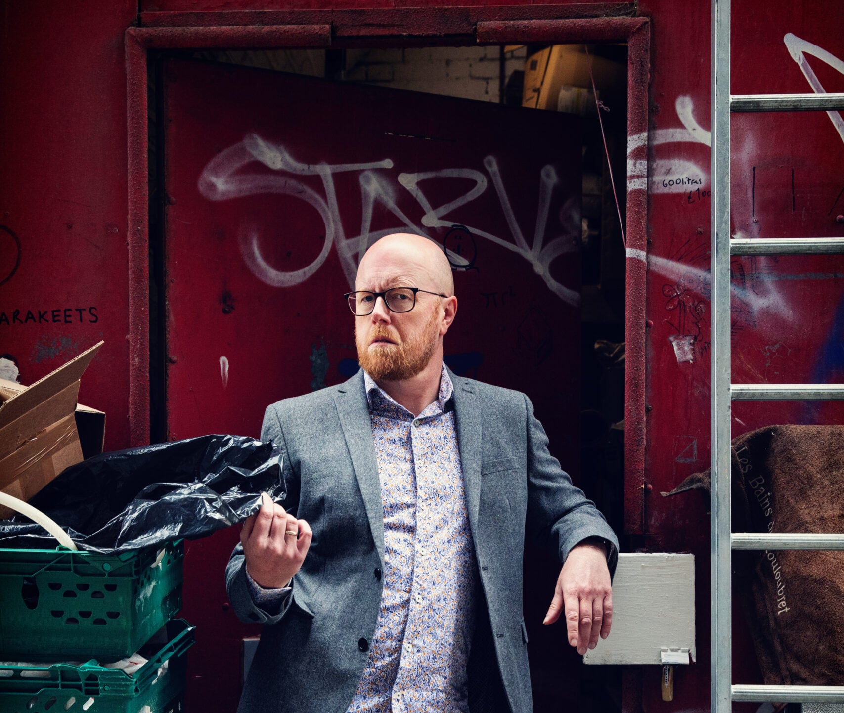 Rich Keeble - Photography by Karla Gowlett | Tell-Tale TV Photography by Karla Gowlett Rich Keeble on Making His Characters from ‘Rivals’ and ‘Good Omens’ Memorable