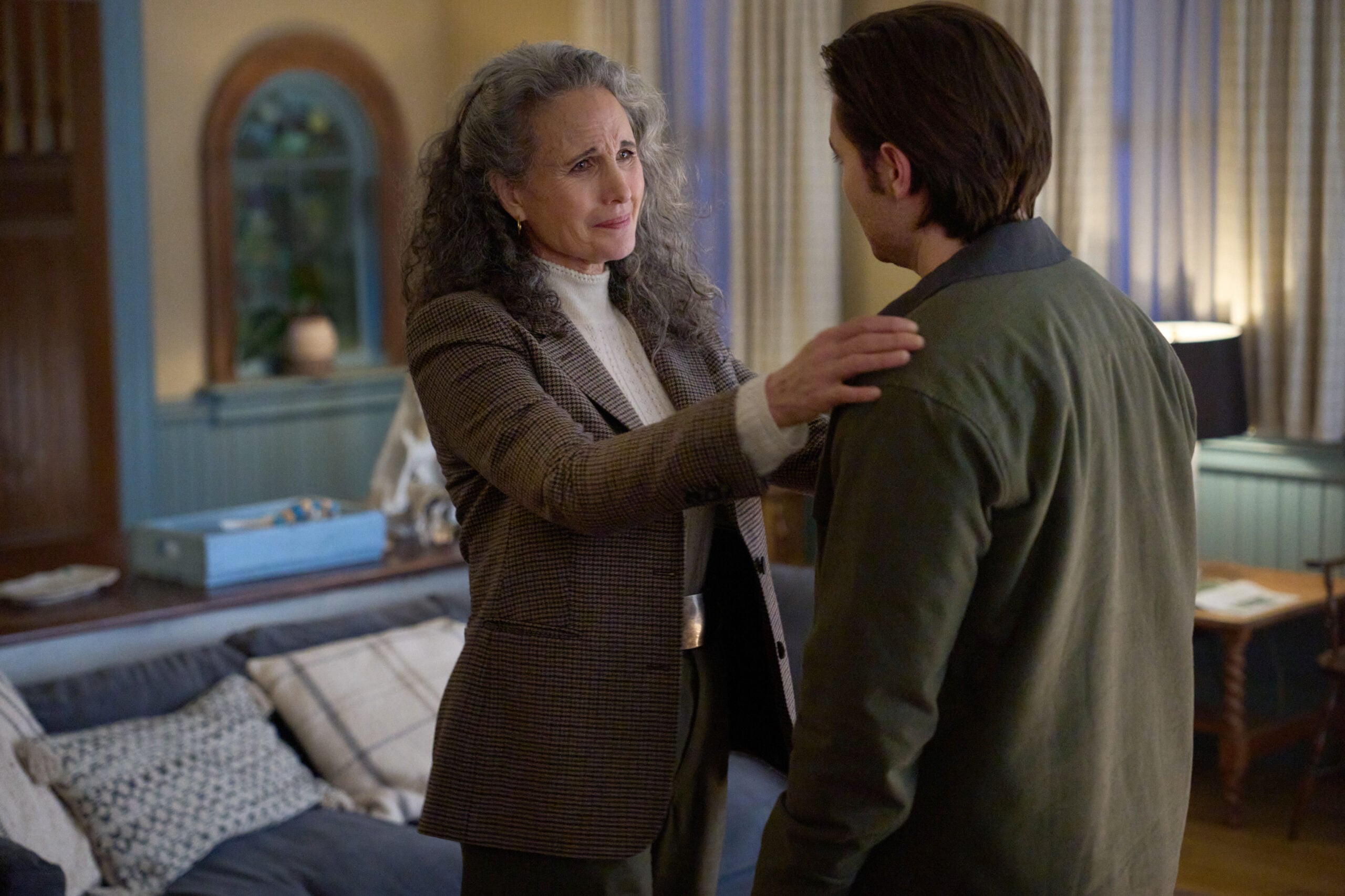 The Way Home Season 4 Episode 9 - Andie MacDowell | Tell-Tale TV Still from The Way Home Season 4 Episode 9 of Andie MacDowell. What to Expect from The Way Home Season 4 Episode 9: Auld Lang Syne Still from The Way Home Season 4 Episode 9 of Andie MacDowell.
