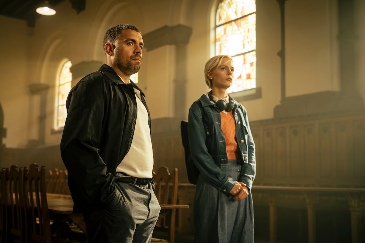 Patience Season 2 Episode 7 ELLA MAISY PURVIS (PATIENCE EVANS) and NATHAN WELSH (JAKE HUNTER) – PATIENCE _A Monk’s Tale_ Patience Season 2 Episode 7 Review: Murder in a Monastery
