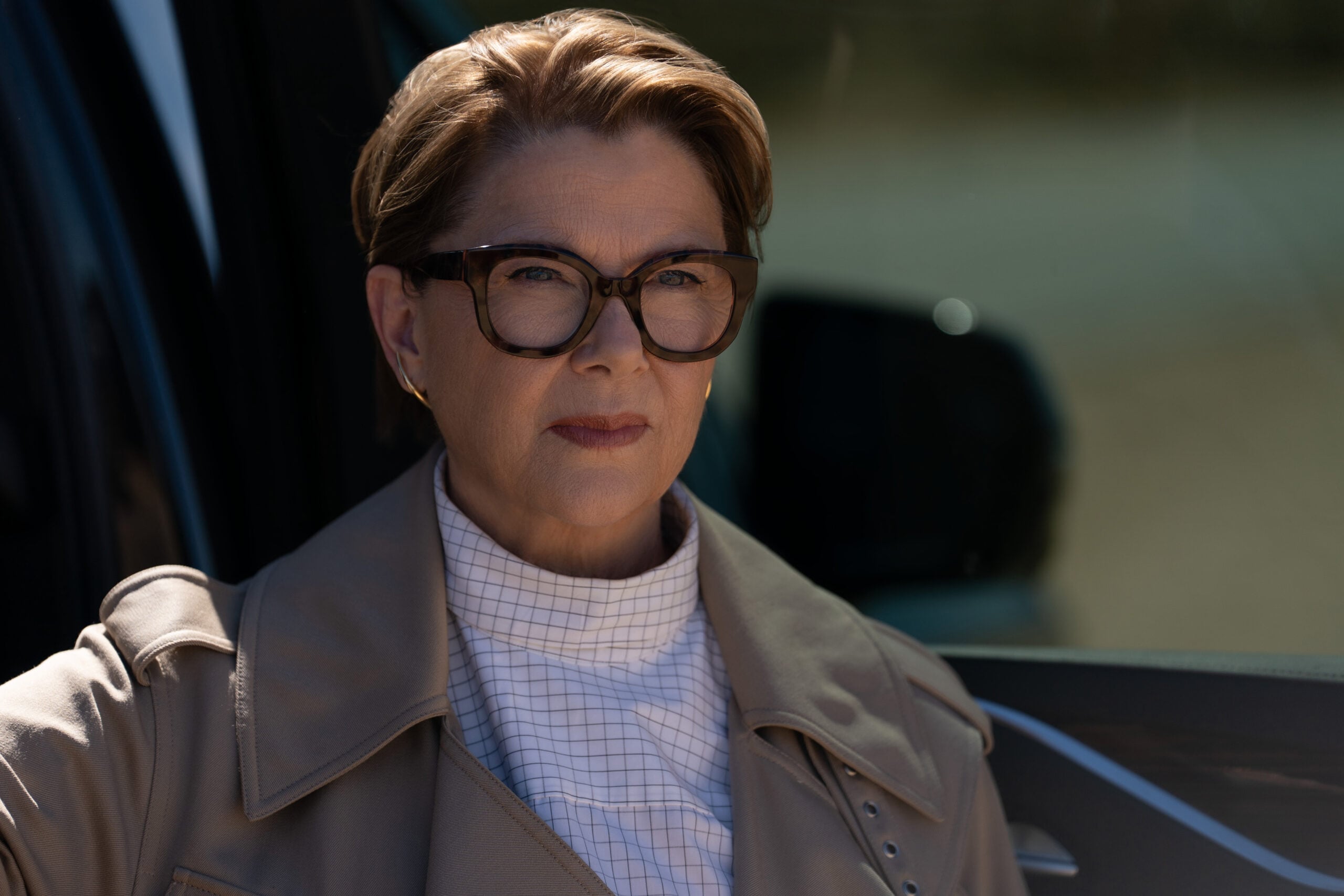 Annette Bening in Lucky Episode 1. | Tell-Tale TV Annette Bening in Lucky Episode 1. Lucky Season 1 Episodes 1 and 2 Review: New Thriller Off to Explosive Start Annette Bening in Lucky Episode 1.