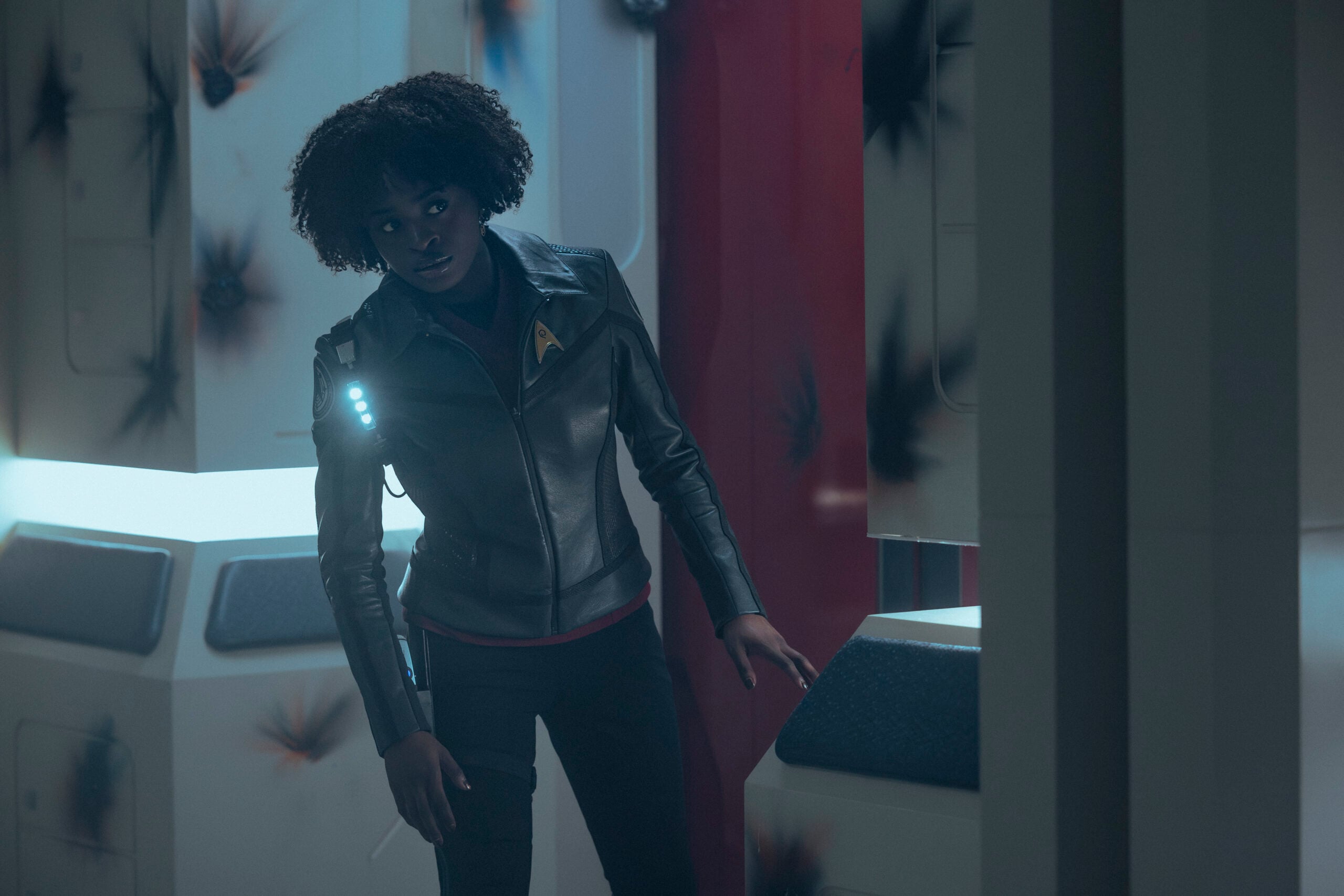 Still from Star Trek: Strange New Worlds Season 4 Episode 2 of Celia Rose Gooding as Uhura. What to Expect from Star Trek: Strange New Worlds Season 4 Episode 2: Old Mysteries, New Dangers Still from Star Trek: Strange New Worlds Season 4 Episode 2 of Celia Rose Gooding as Uhura.