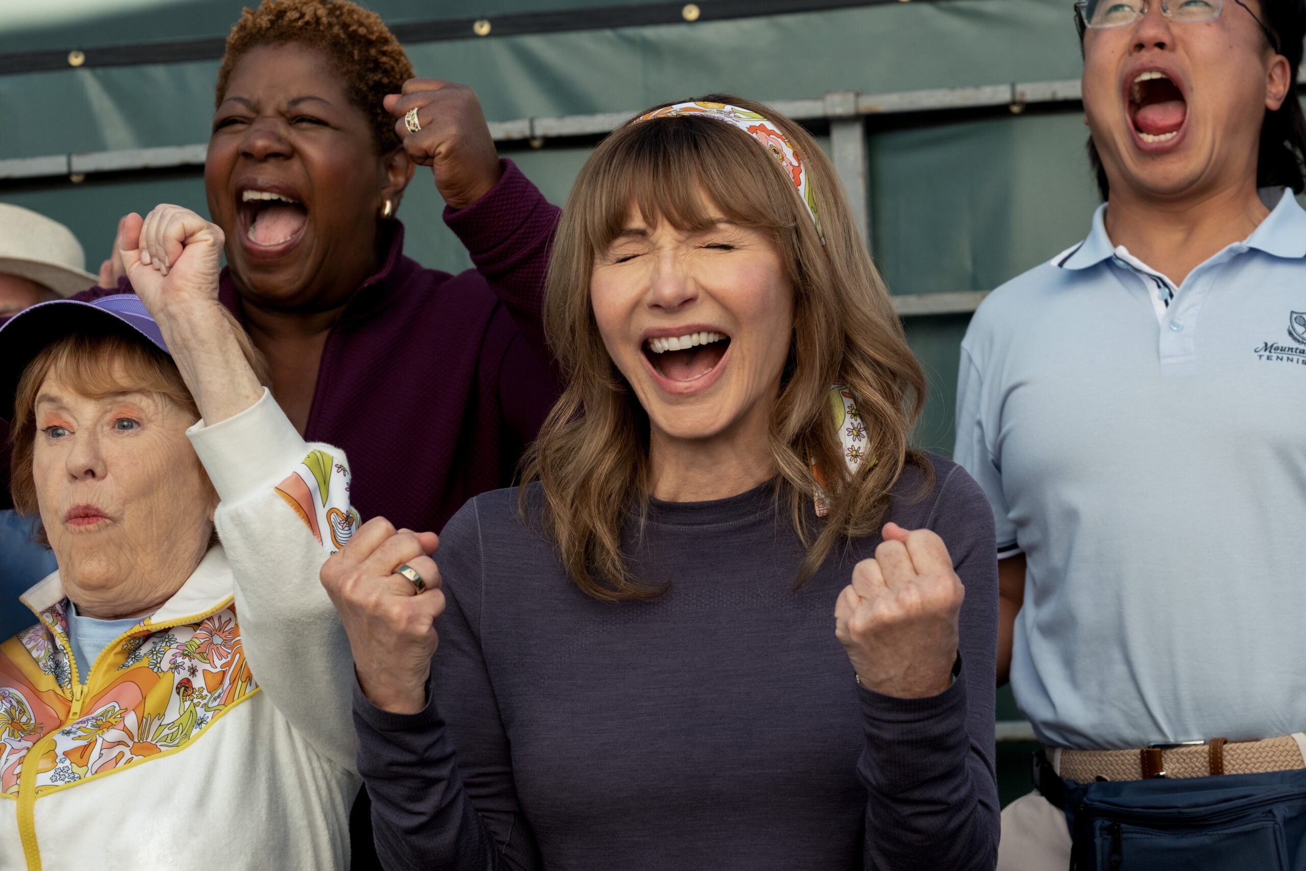 The_Dink_Photo_0107 | Tell-Tale TV Mary Steenburgen in "The Dink," premiering July 24, 2026 on Apple TV. The Dink Review: Jake Johnson and Mary Steenburgen Make Their Shots Count