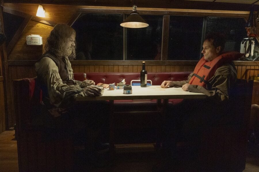 Matthew Rhys and Hamish Linklate in Widow's Bay (Photo courtesy of Apple TV+) | Tell-Tale TV Matthew Rhys and Hamish Linklate in Widow 5 Reasons Matthew Rhys Should Win an Emmy for Widow’s Bay's Bay (Photo courtesy of Apple TV+)