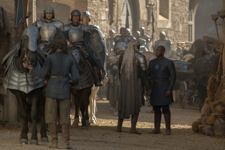 House of the Dragon Season 3 Episode 4 - (l-r) Steve Toussaint and Abubakar Salim