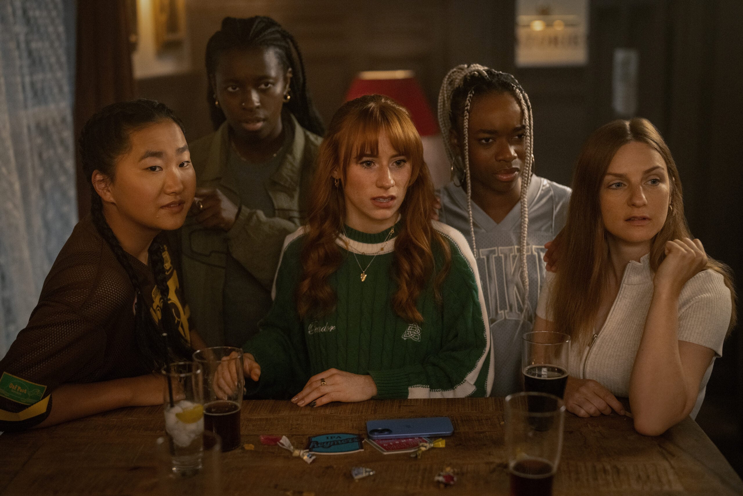 Ted_Lasso_Photo_040405 | Tell-Tale TV Annelise Heywood, Elizabeth Falola, Aisling Sharkey, Gabrielle Dieujuste and Faye Marsay in "Ted Lasso," now streaming on Apple TV. What to Expect from Ted Lasso Season 4 Episode 4: Teams Within The Team