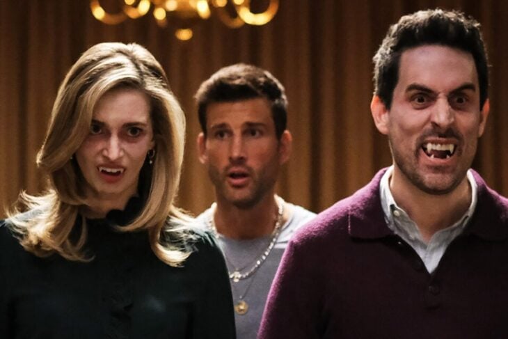 'Eternally Yours' First Look — Ed Weeks (Charles), Parker Young (Jesse), Allegra Edwards (Liz). Photo courtesy of CBS. Eternally Yours Creators and Cast Tease a High-Stakes Vampire Comedy