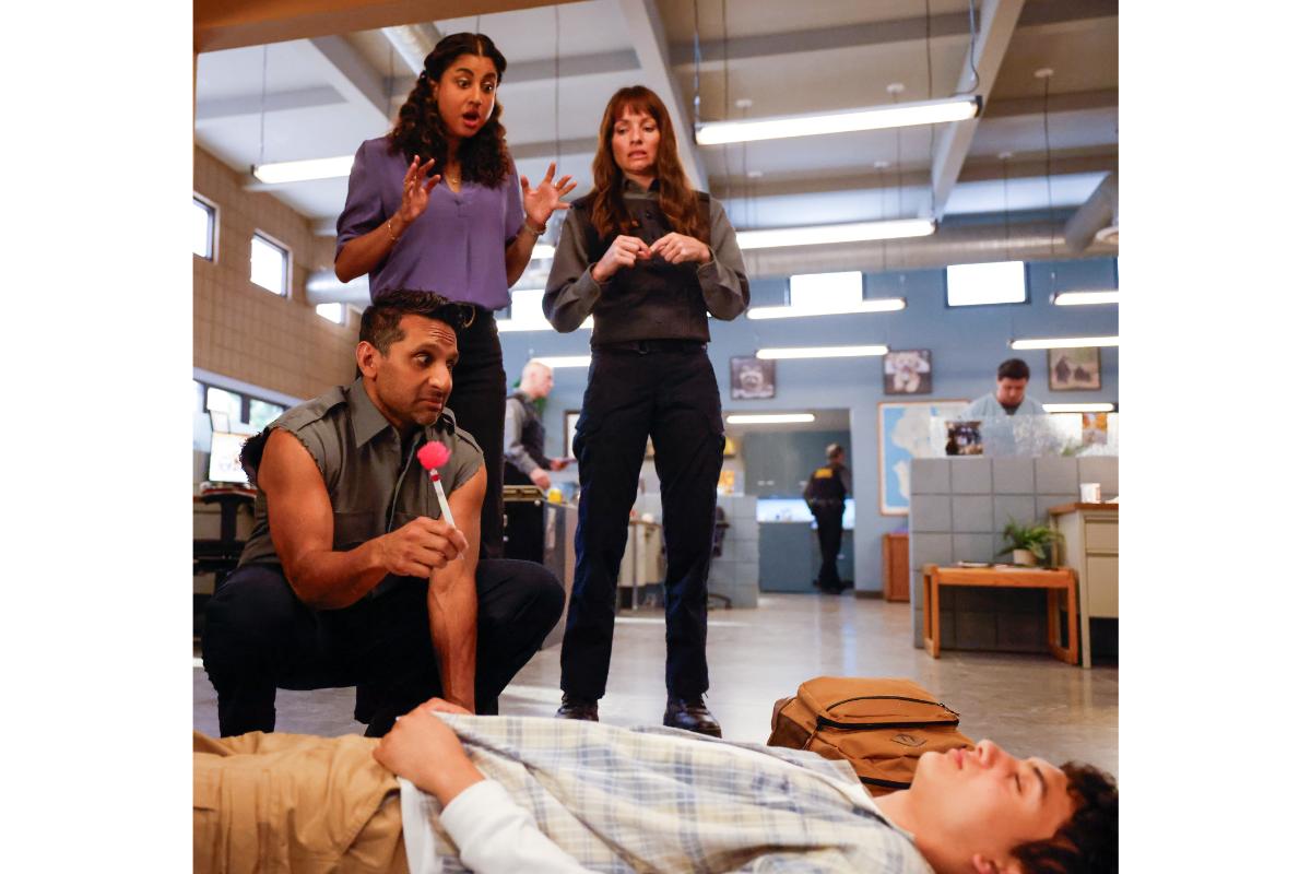Animal Control Season 5 Episode 2, "Crows and Lizard Legs" | Tell-Tale TV Animal Control Season 5 Episode 2, "Crows and Lizard Legs" -- Ravi V. Patel, Vella Lovell, Grace Palmer and Daxton Grey Animal Control Season 5 Episode 2 Preview: Shred Spirals About Customer Service Scores