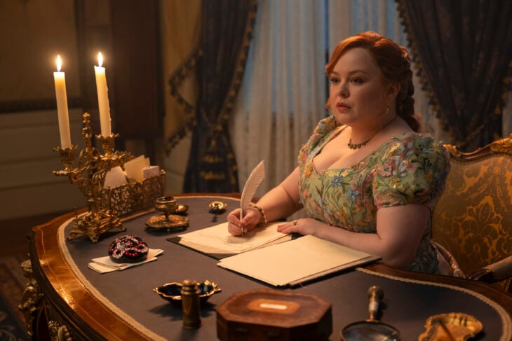 Bridgerton. Nicola Coughlan as Penelope Bridgerton in episode 405 of Bridgerton. Cr. Liam Daniel/Netflix © 2025 | Tell-Tale TV BRIDGERTON_405_Unit_04772R Bridgerton Season 4 Makes the Biggest Mistake with Lady Whistledown Bridgerton. Nicola Coughlan as Penelope Bridgerton in episode 405 of Bridgerton. Cr. Liam Daniel/Netflix © 2025