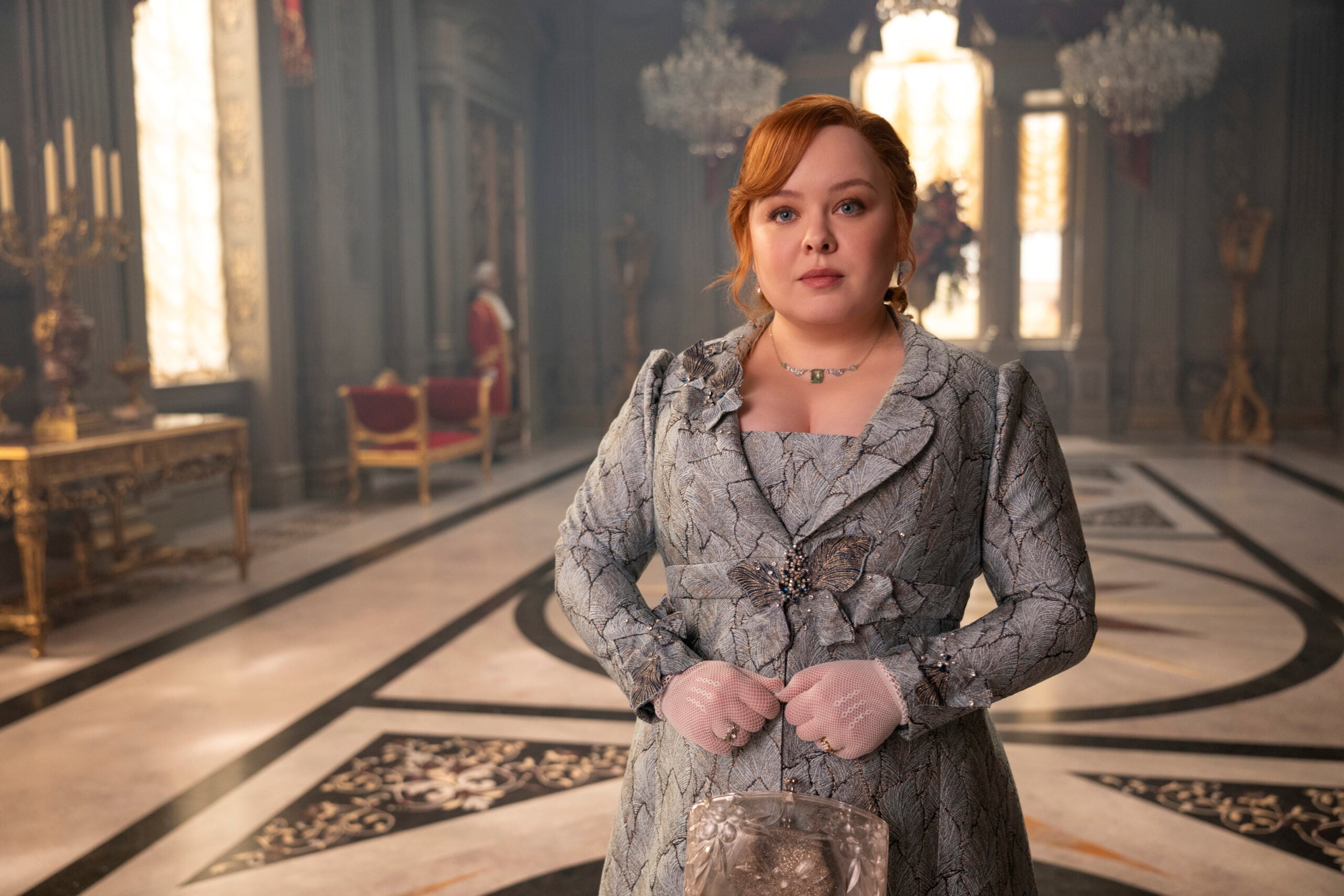 Bridgerton. Nicola Coughlan as Penelope Bridgerton in episode 406 of Bridgerton. Cr. Liam Daniel/Netflix © 2025 | Tell-Tale TV Bridgerton. Nicola Coughlan as Penelope Bridgerton in episode 406 of Bridgerton. Cr. Liam Daniel/Netflix © 2025 Bridgerton Season 4 Makes the Biggest Mistake with Lady Whistledown Bridgerton. Nicola Coughlan as Penelope Bridgerton in episode 406 of Bridgerton. Cr. Liam Daniel/Netflix © 2025