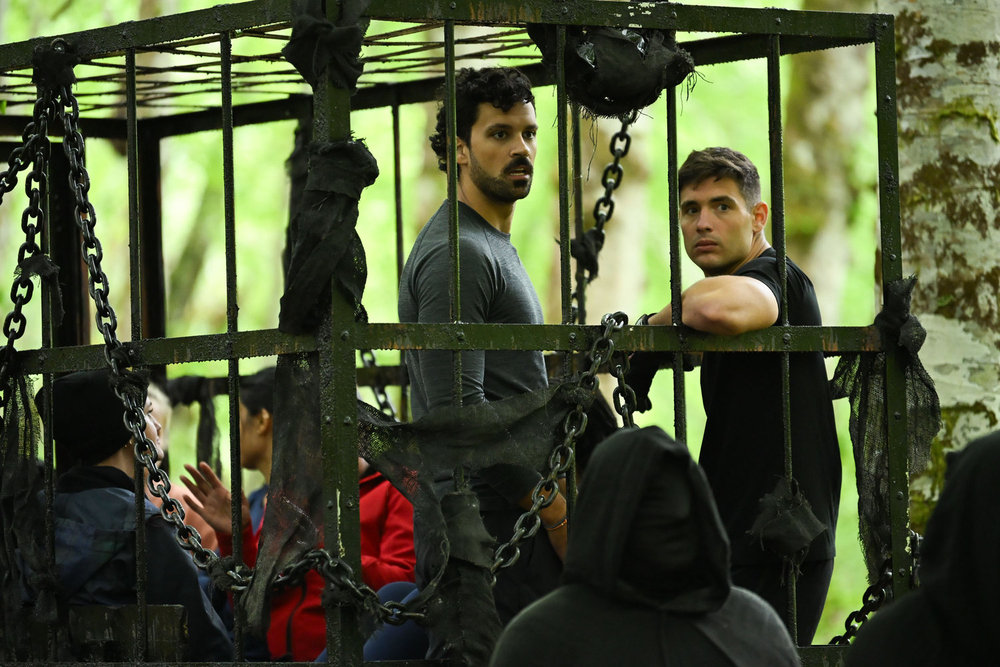 IMG_6613 | Tell-Tale TV The Traitors: New Blood -- "The Death Parade" Episode 504 -- Pictured: (l-r) Victor Vollbrechthausen, Mark Zgoda -- (Photo by: Euan Cherry/NBC) The Traitors: New Blood Season 1 Episodes 3-4 Review: The Traitors Are Watching/The Death Parade
