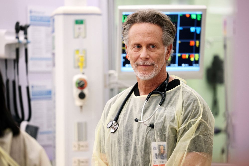Still from Chicago Med Season 12 Episode 1 of Steven Weber as Dr. Dean Archer. What to Watch on TV This Week: One Chicago, Cupertino, Ted Lasso and More Still from Chicago Med Season 12 Episode 1 of Steven Weber as Dr. Dean Archer.