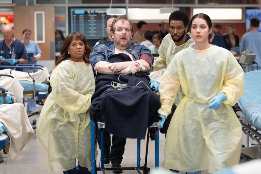 Grey What to Expect from Grey’s Anatomy Season 23 Episode 1: Collide's Anatomy Season 23 Episode 1 - CHANDRA WILSON, DOMINIC BURGESS, ANTHONY HILL, ADELAIDE KANE